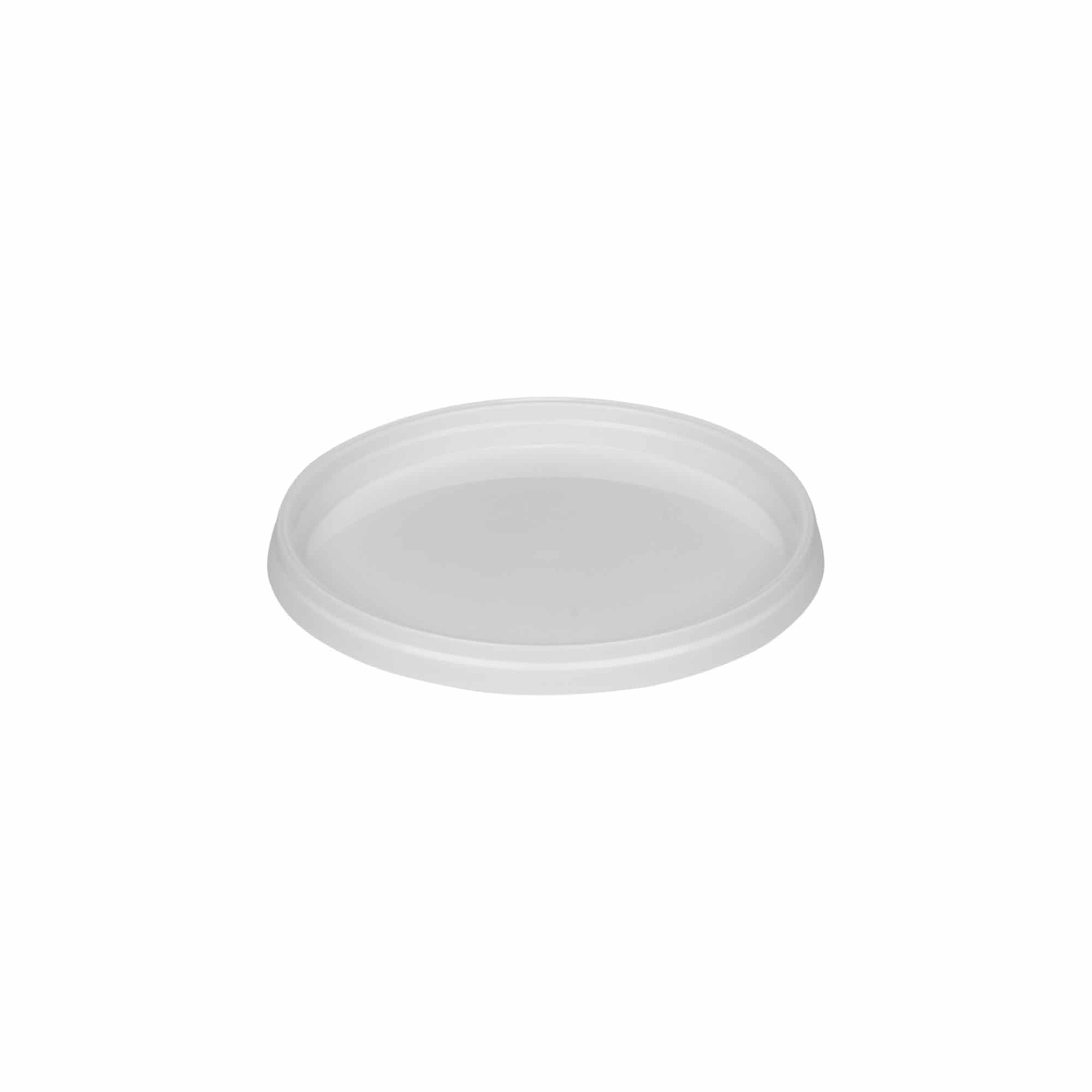 Kapak 0,6 l kova için, PP plastik, beyaz