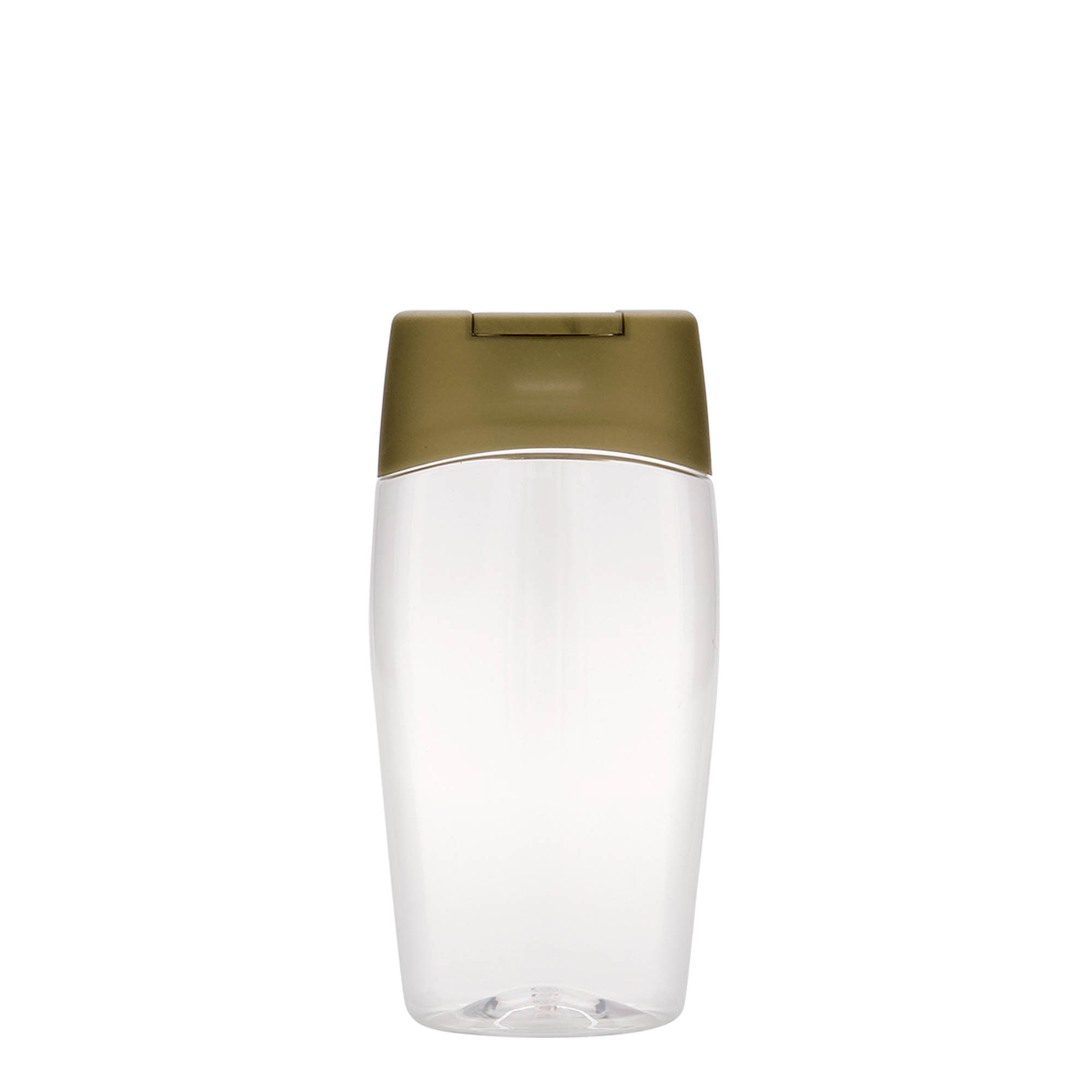 200 ml PET Şişe 'Sıkılabilir', oval, plastik 200 ml PET Şişe 'Sıkılabilir', oval, plastik
