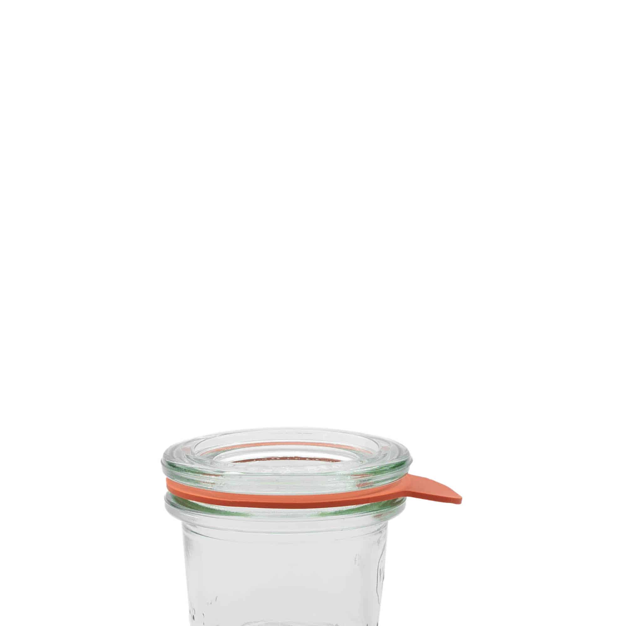 WECK Konserve Halkası RR40, kırmızı, Ağız: Yuvarlak Kenar