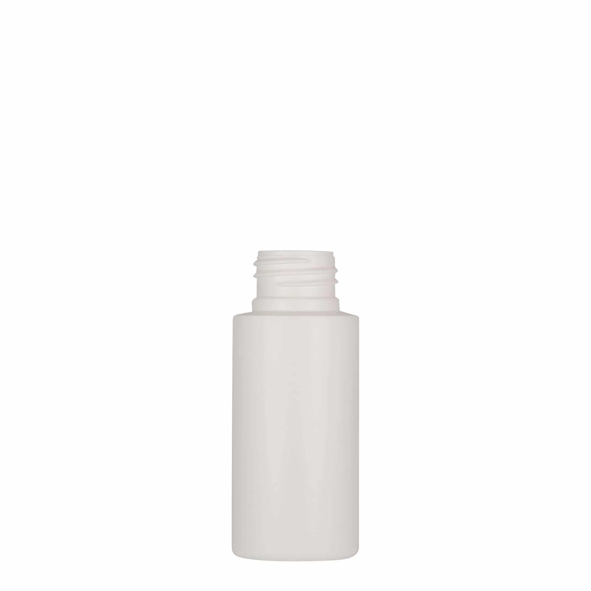 50 ml plastik şişe 'Pipe', HDPE, beyaz, ağız: 24/410 50 ml plastik şişe 'Pipe', HDPE, beyaz, ağız: 24/410