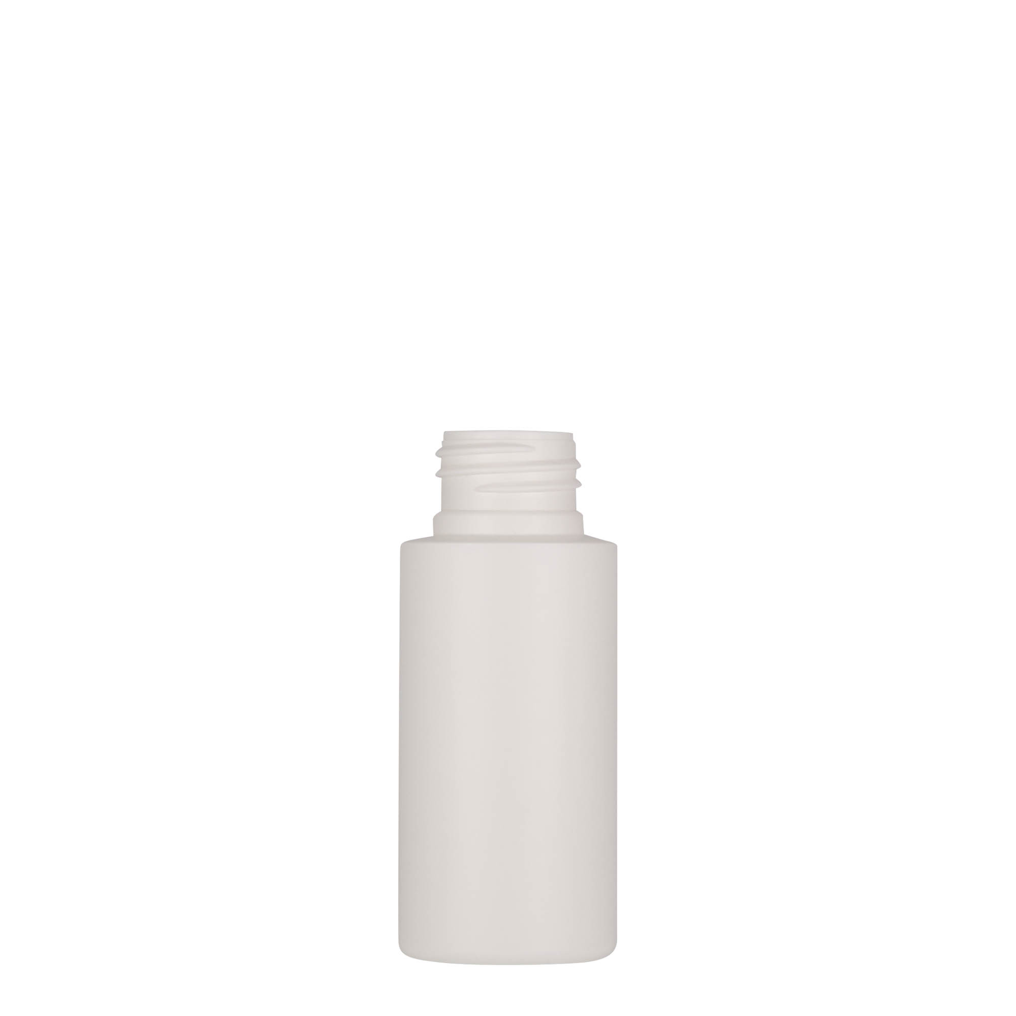 50 ml plastik şişe 'Pipe', HDPE, beyaz, ağız: 24/410 50 ml plastik şişe 'Pipe', HDPE, beyaz, ağız: 24/410