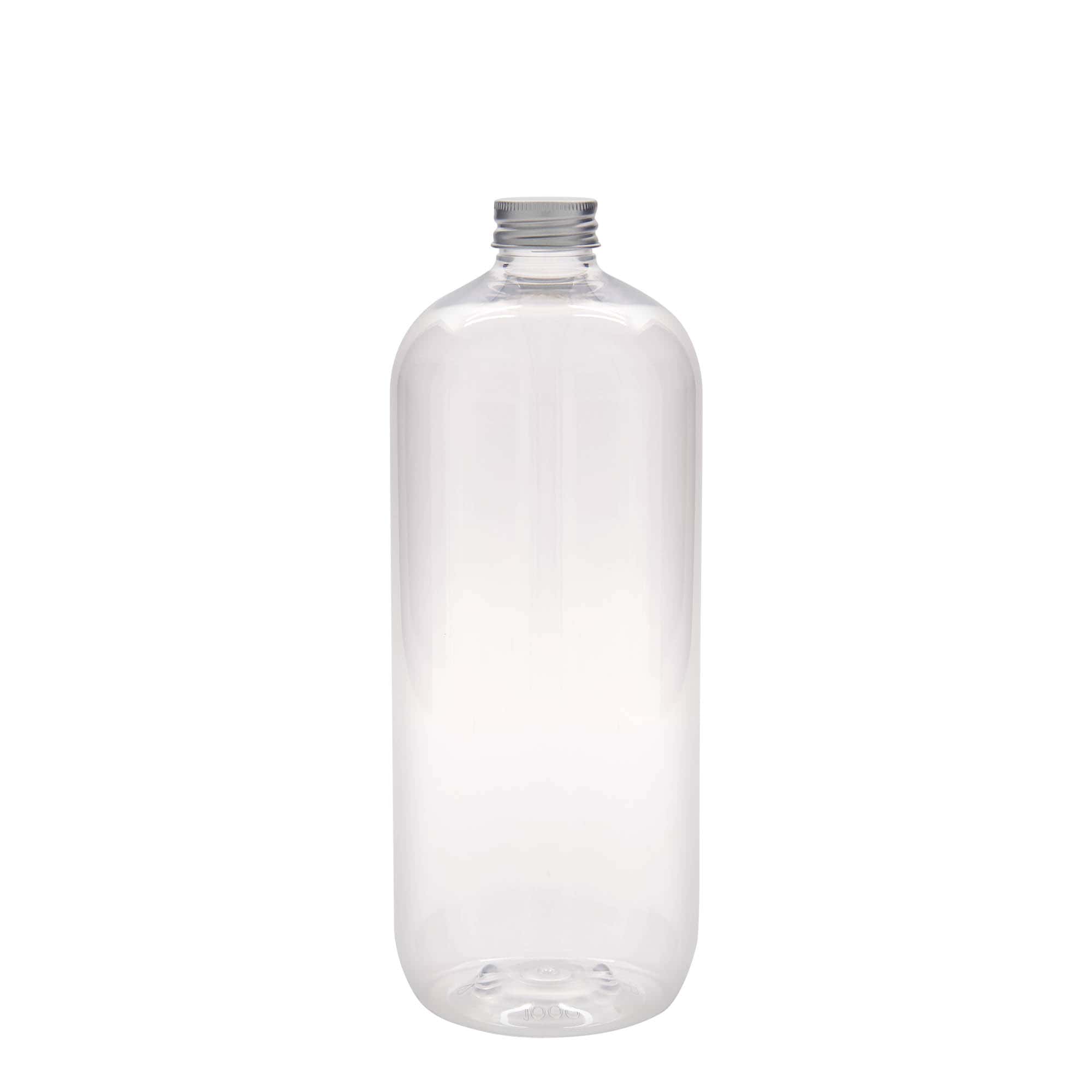 1.000 ml PET Şişe 'Boston', Plastik, Ağız: 28/410