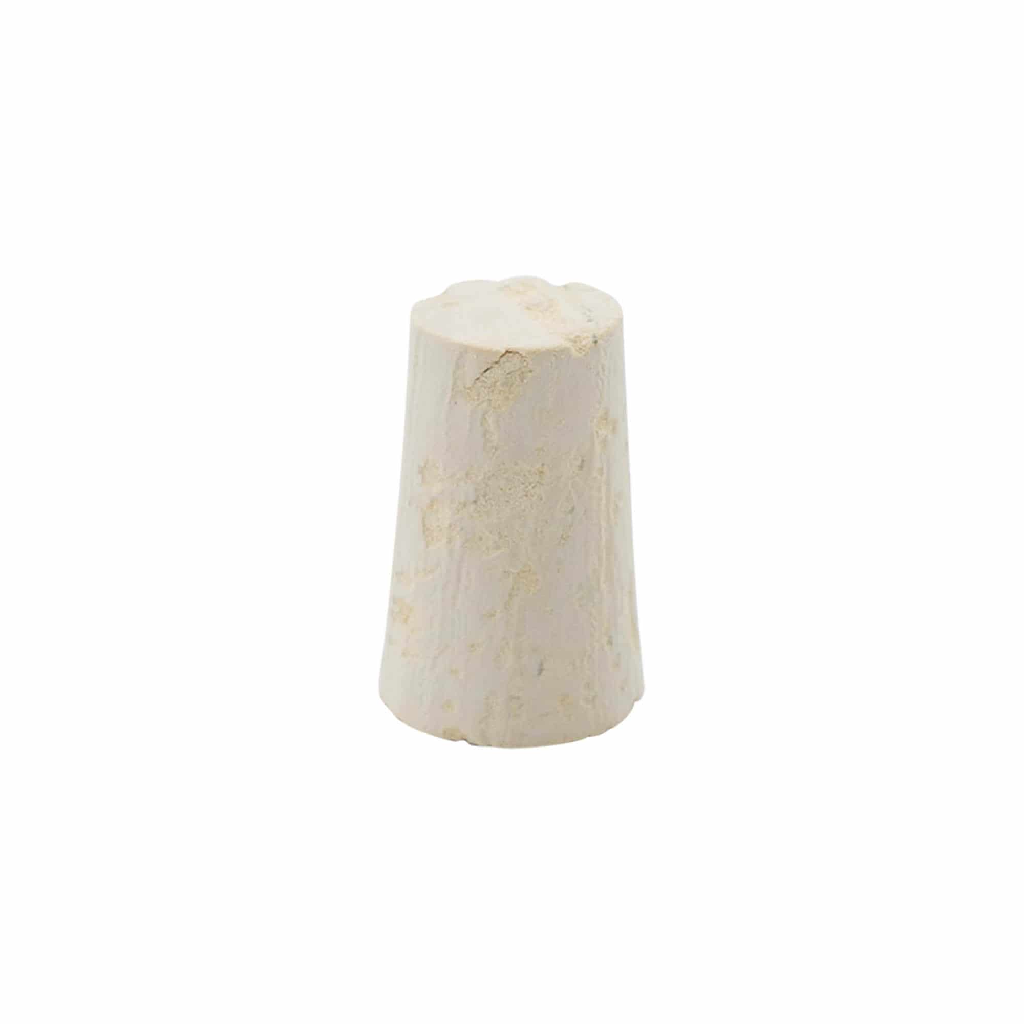 Konik mantar 17-21 x 33, preslenmiş mantar, bej, ağız için: mantar