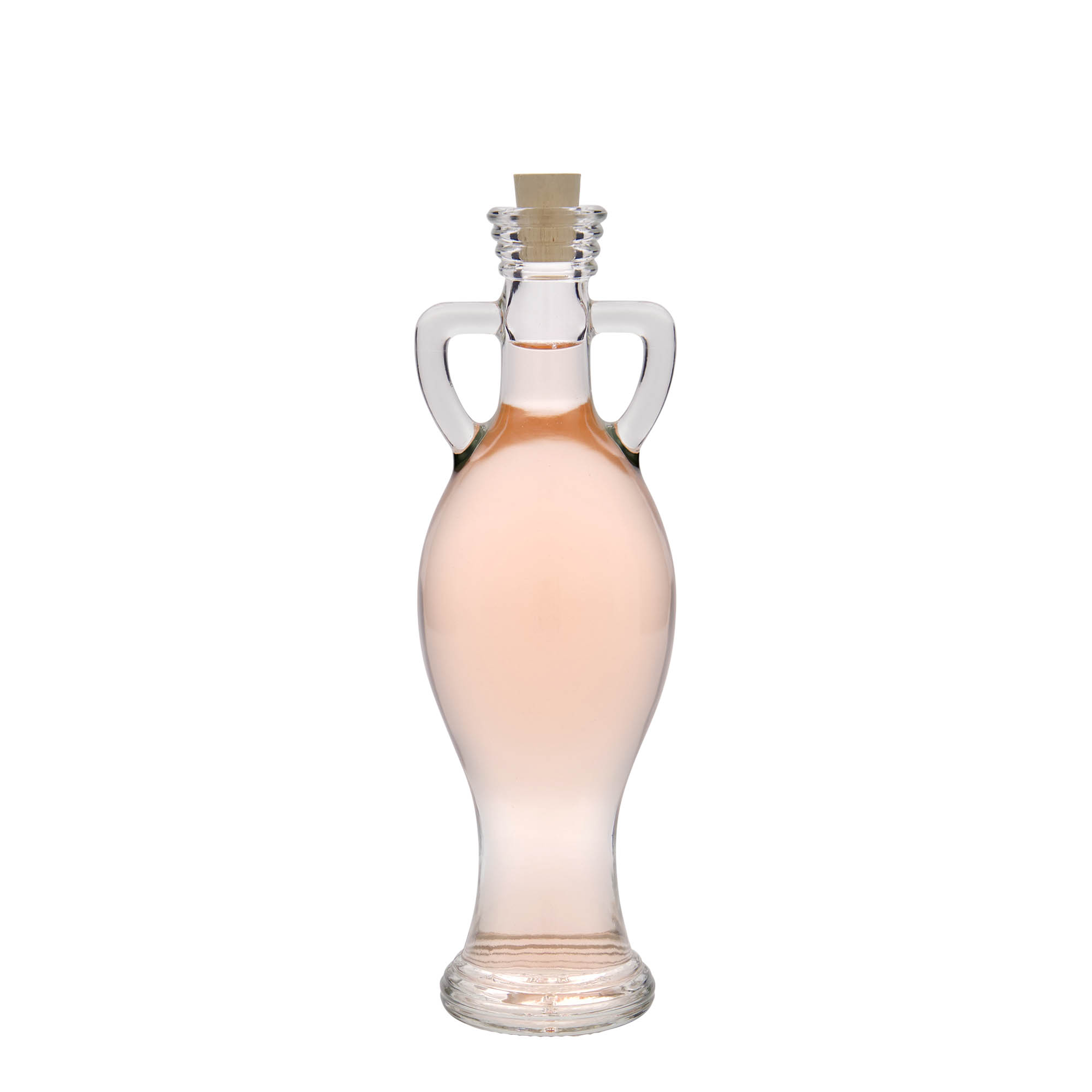 200 ml Cam şişe 'Amphore', Ağız: Mantar 200 ml Cam şişe 'Amphore', Ağız: Mantar