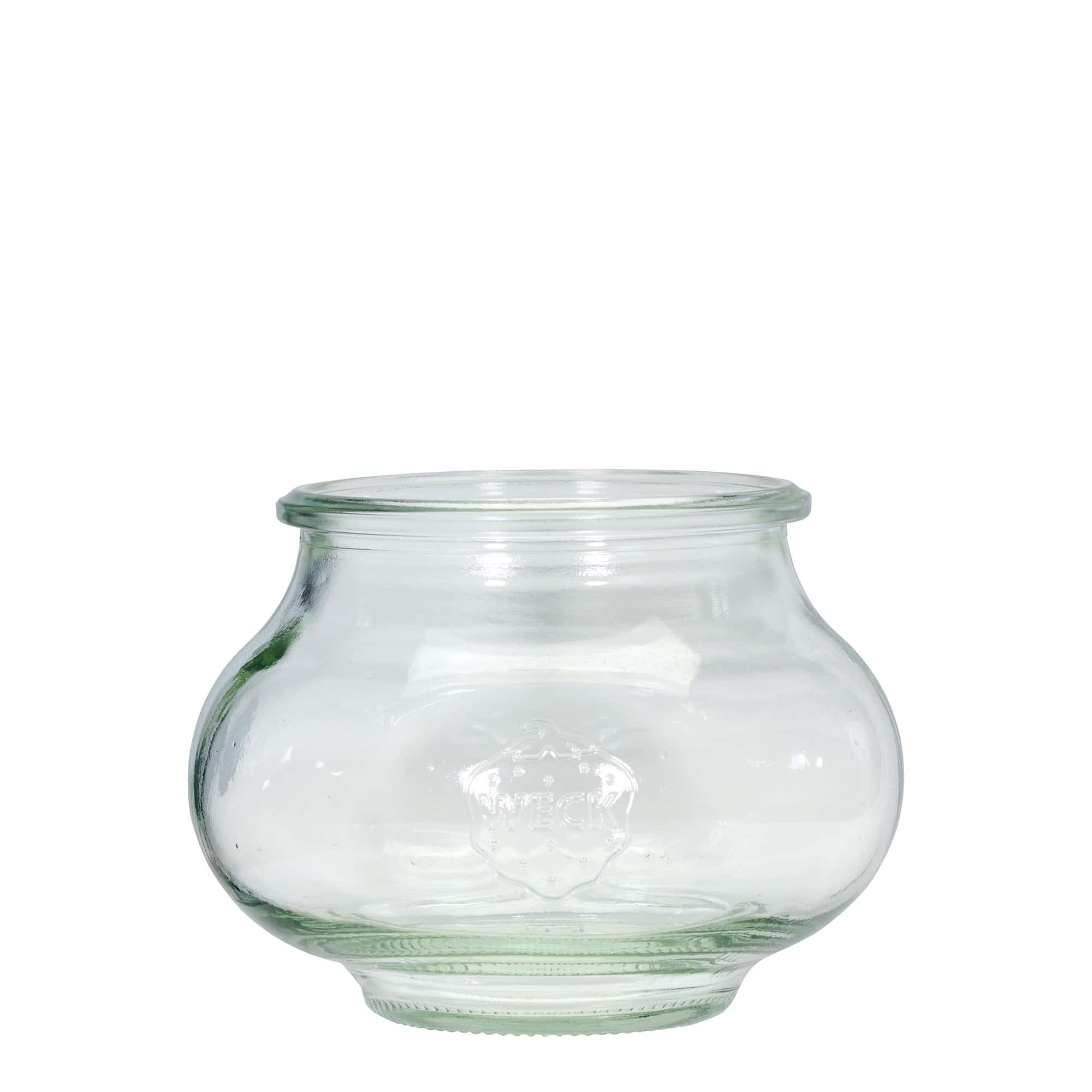 560 ml WECK süs kavanozu, ağız: Yuvarlak kenar 560 ml WECK süs kavanozu, ağız: Yuvarlak kenar