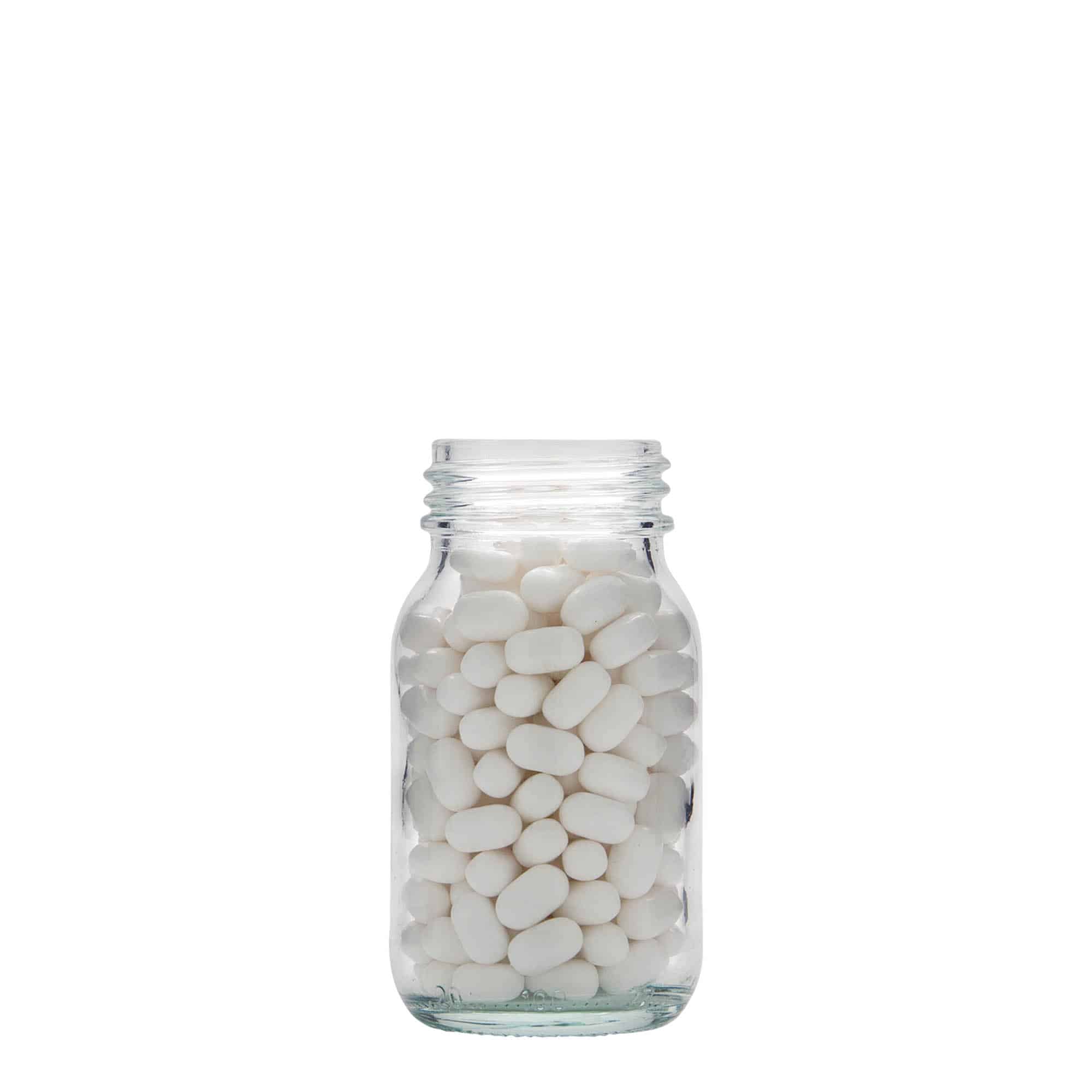 100 ml geniş ağızlı cam, ağız çapı: DIN 40