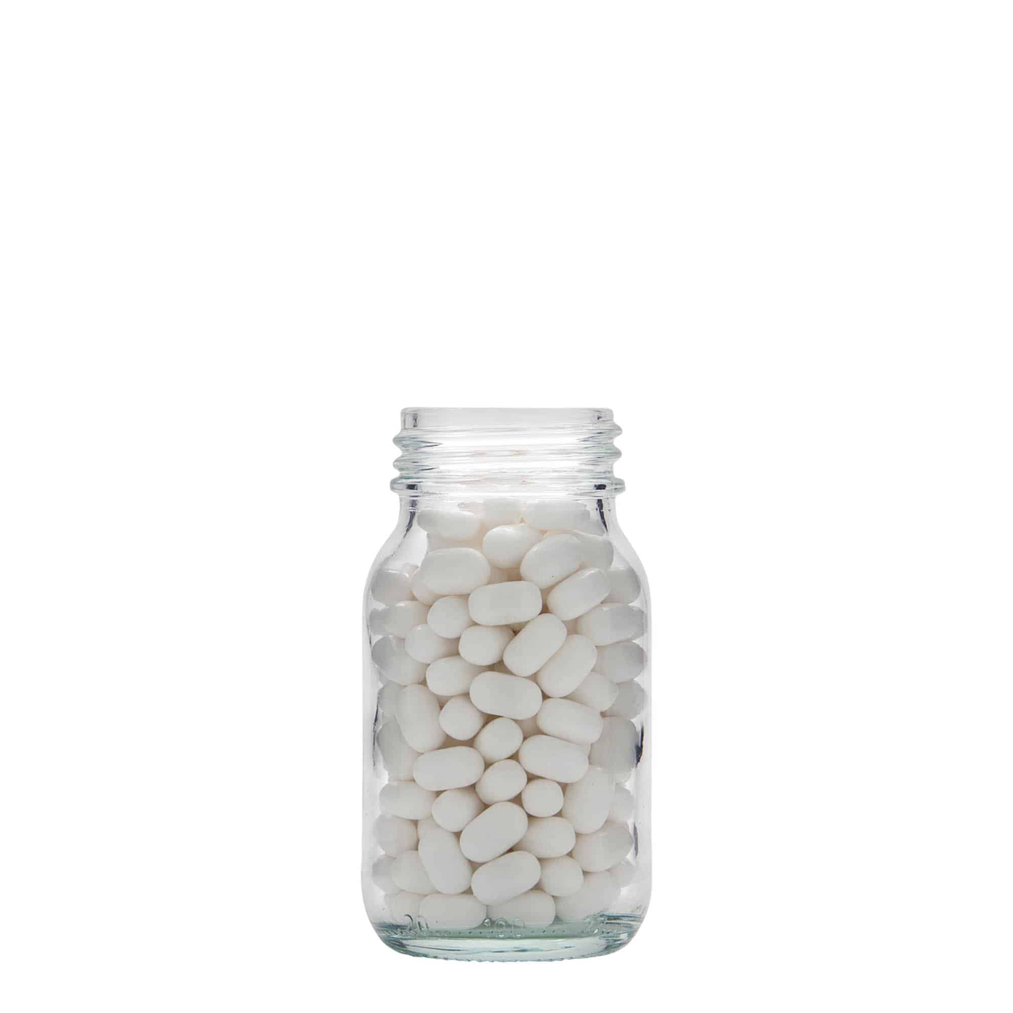 100 ml geniş ağızlı cam, ağız çapı: DIN 40