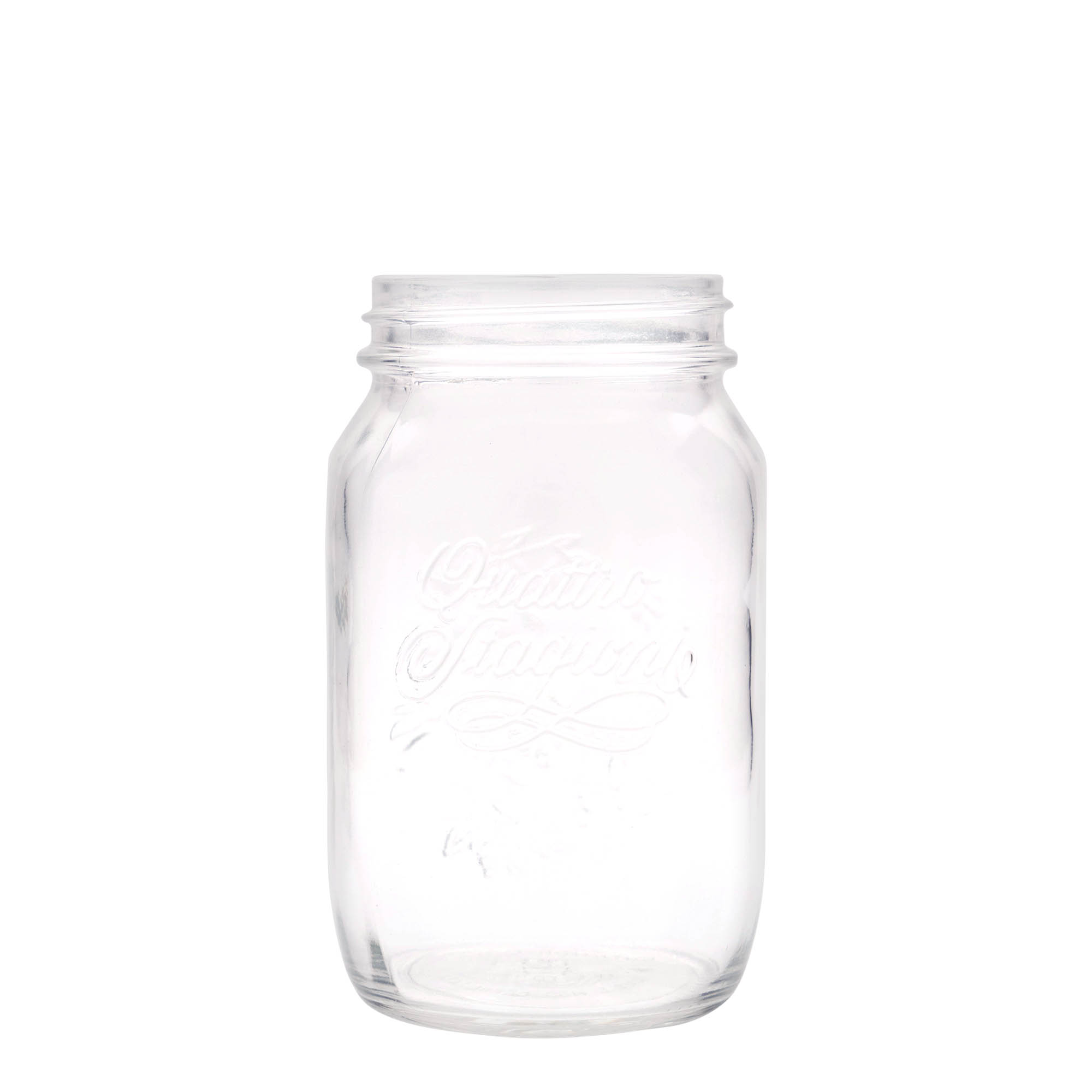 1.000 ml Cam 'Quattro Stagioni', Ağız: Vidalı kapak 1.000 ml Cam 'Quattro Stagioni', Ağız: Vidalı kapak