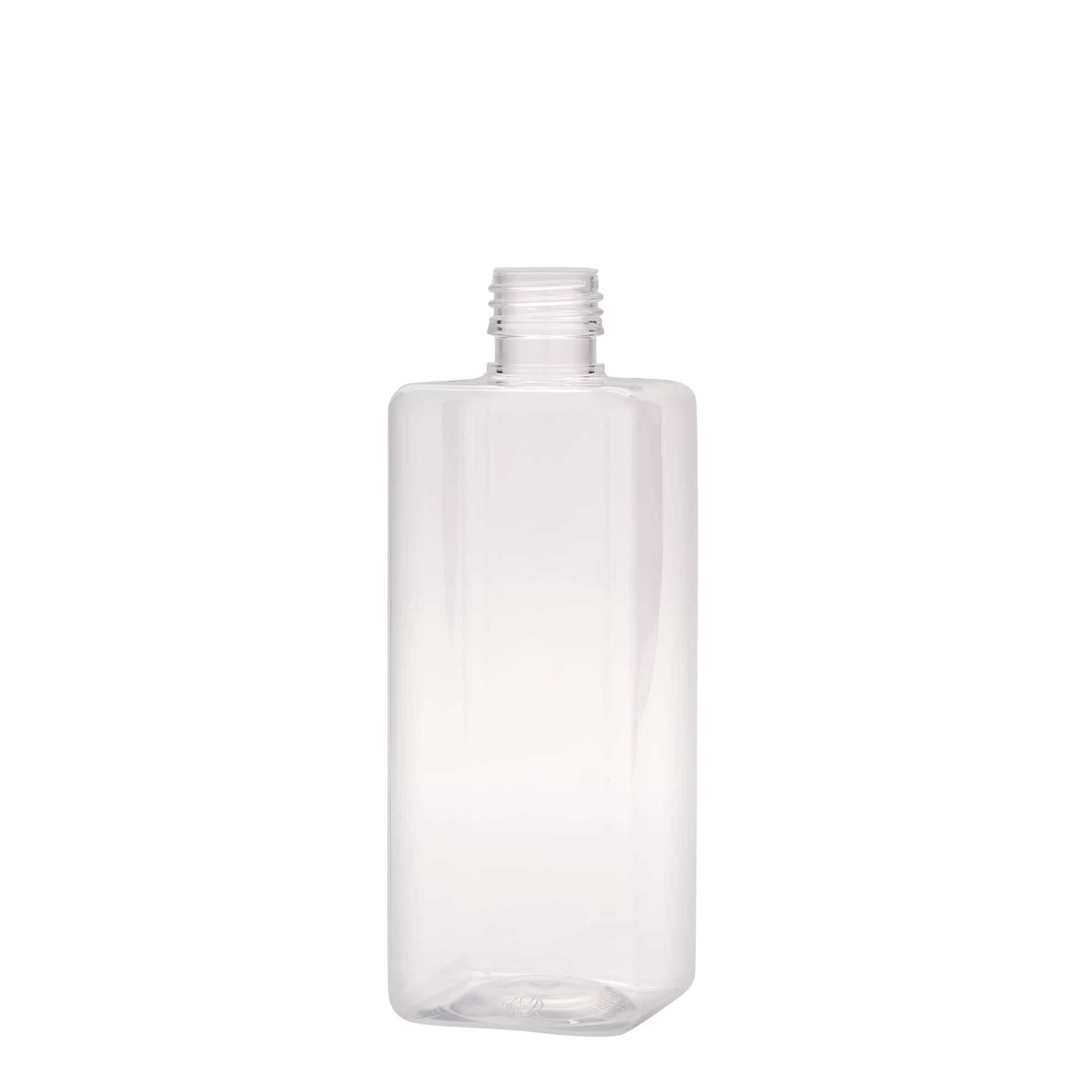 500 ml PET Şişe 'Karl', kare, plastik, ağız: PP 28
