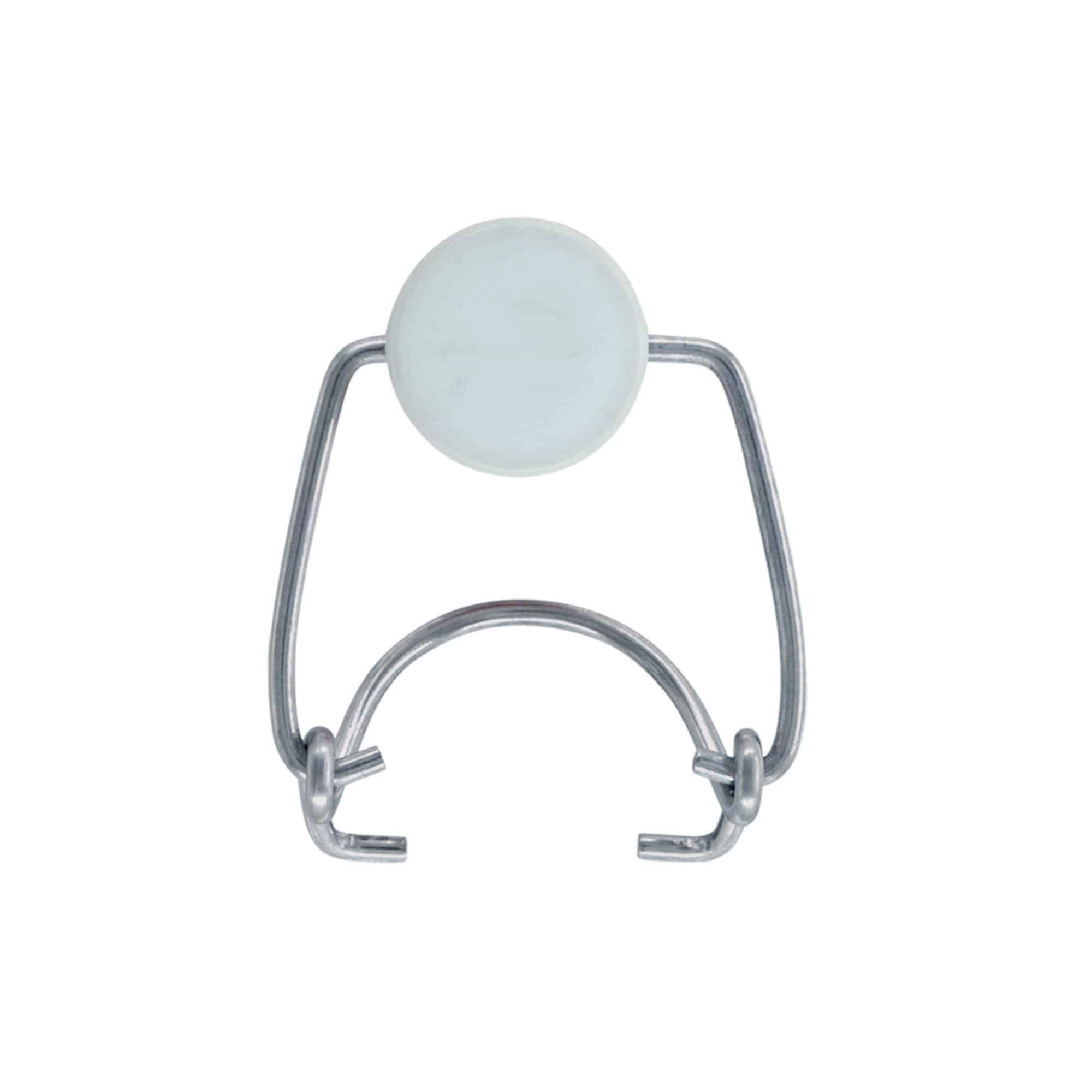 Standart Mandallı Kapatma #, Plastik, kırmızı-beyaz