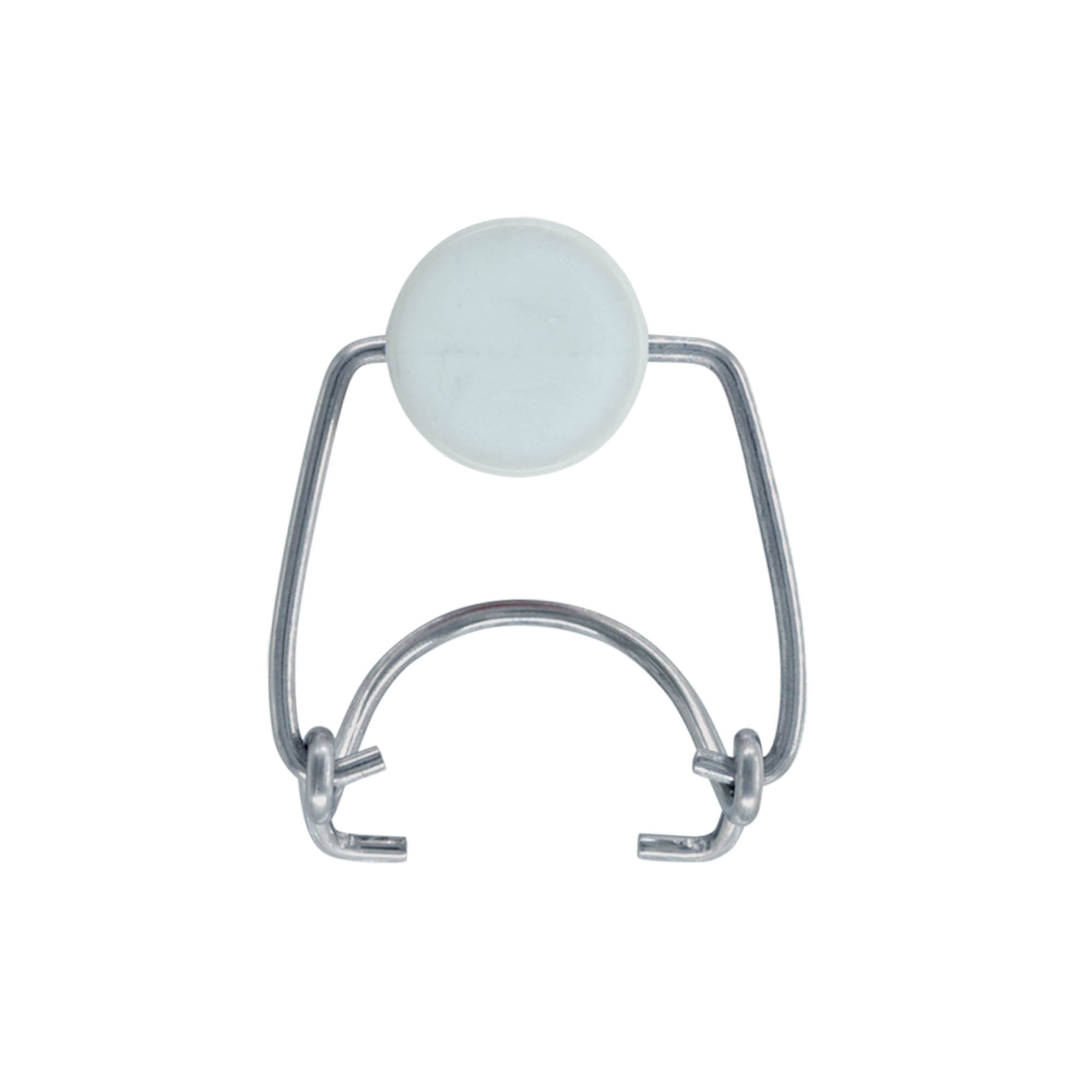 Standart Mandallı Kapatma #, Plastik, kırmızı-beyaz Standart Mandallı Kapatma #, Plastik, kırmızı-beyaz