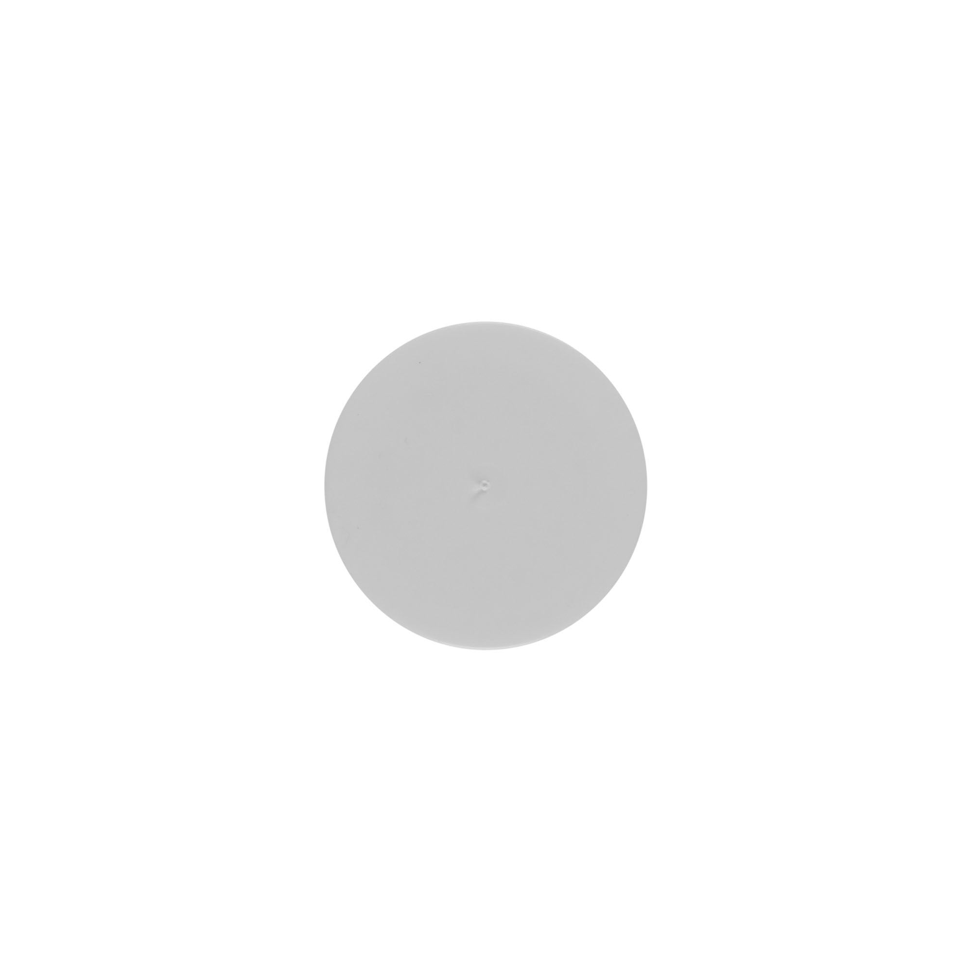 Koruyucu disk 5 ml 'Bianca' için, PP plastik, beyaz