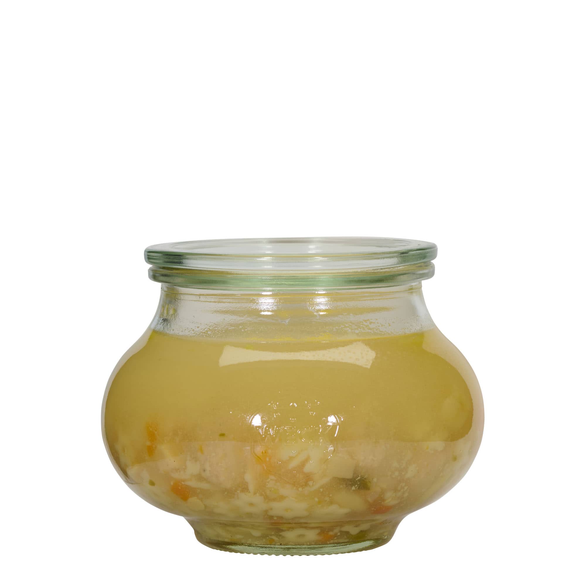 560 ml WECK süs kavanozu, ağız: Yuvarlak kenar
