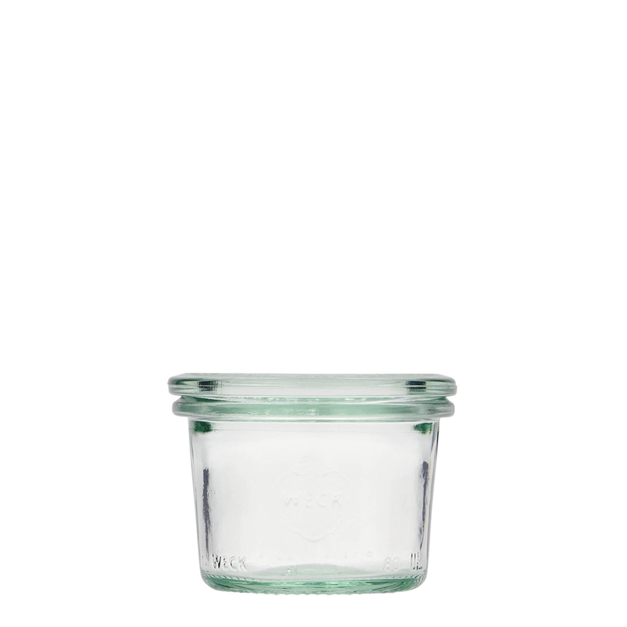 80 ml WECK kavanoz, ağız: yuvarlak kenar 80 ml WECK kavanoz, ağız: yuvarlak kenar