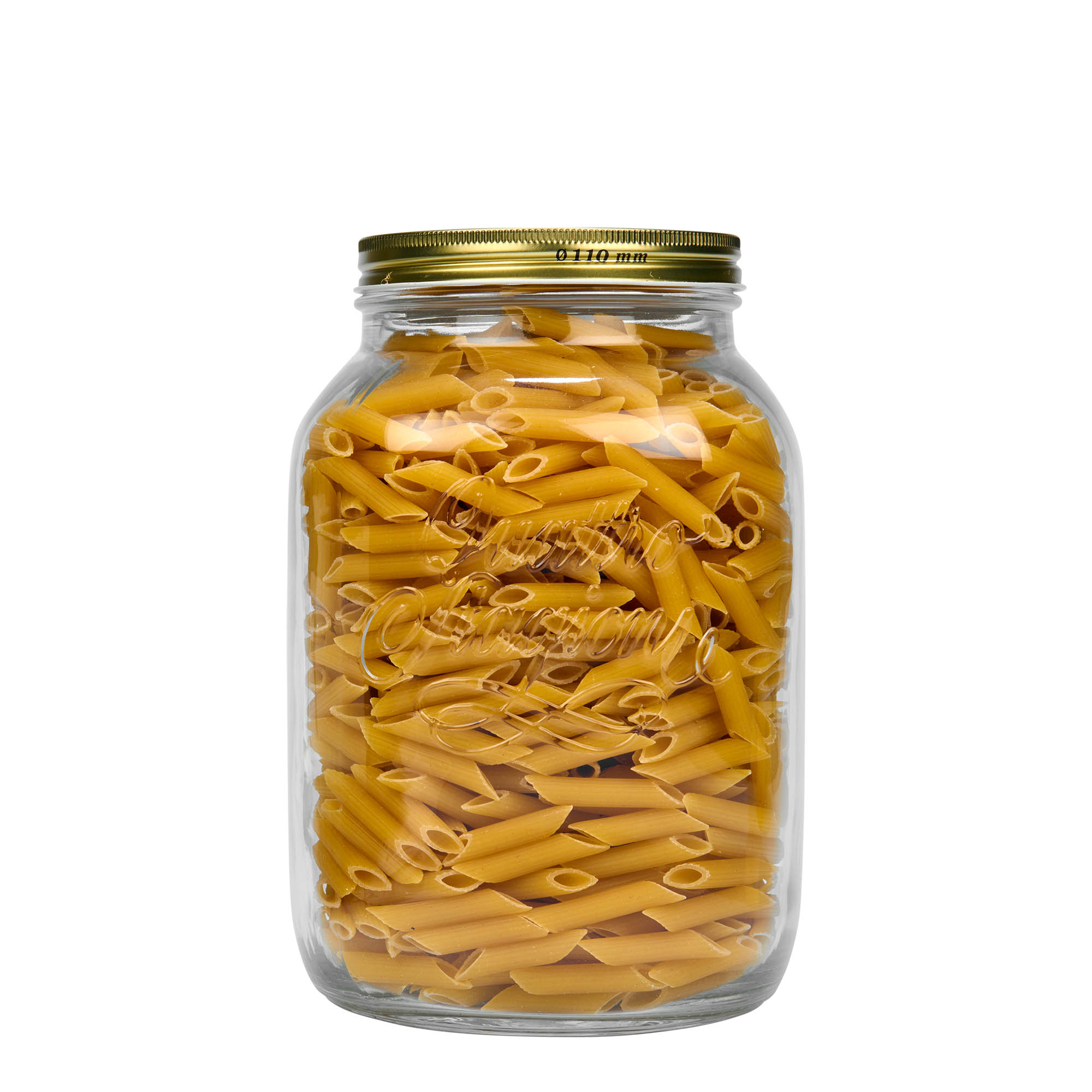 3.000 ml Cam 'Quattro Stagioni', Ağız: Vidalı kapak