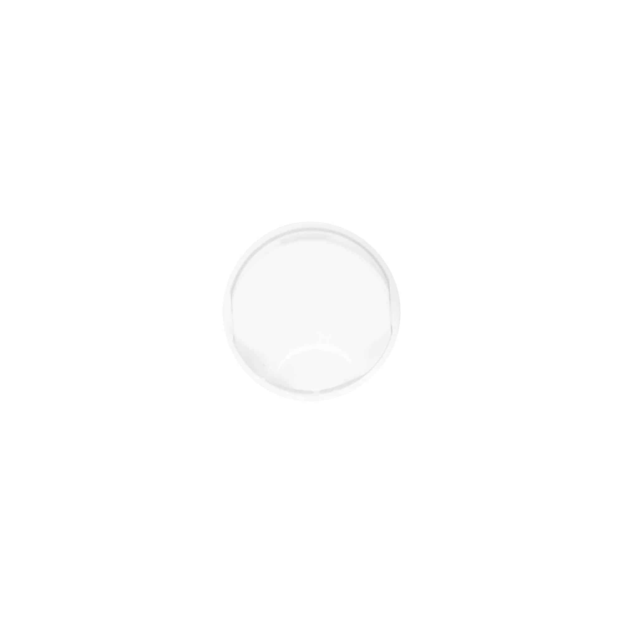 Vida kapak Disc Top, PP plastik, beyaz, ağız çapı için: 20/410