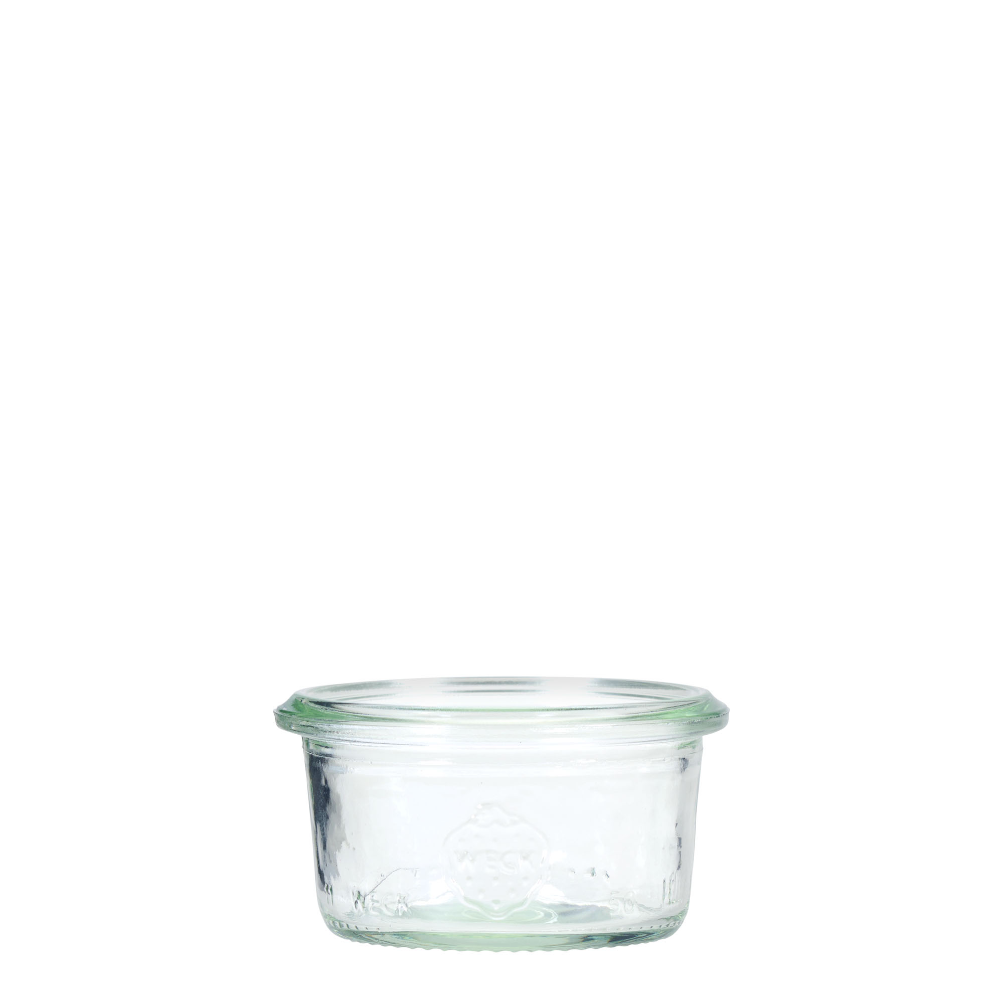 50 ml WECK kavanoz, ağız: yuvarlak kenar