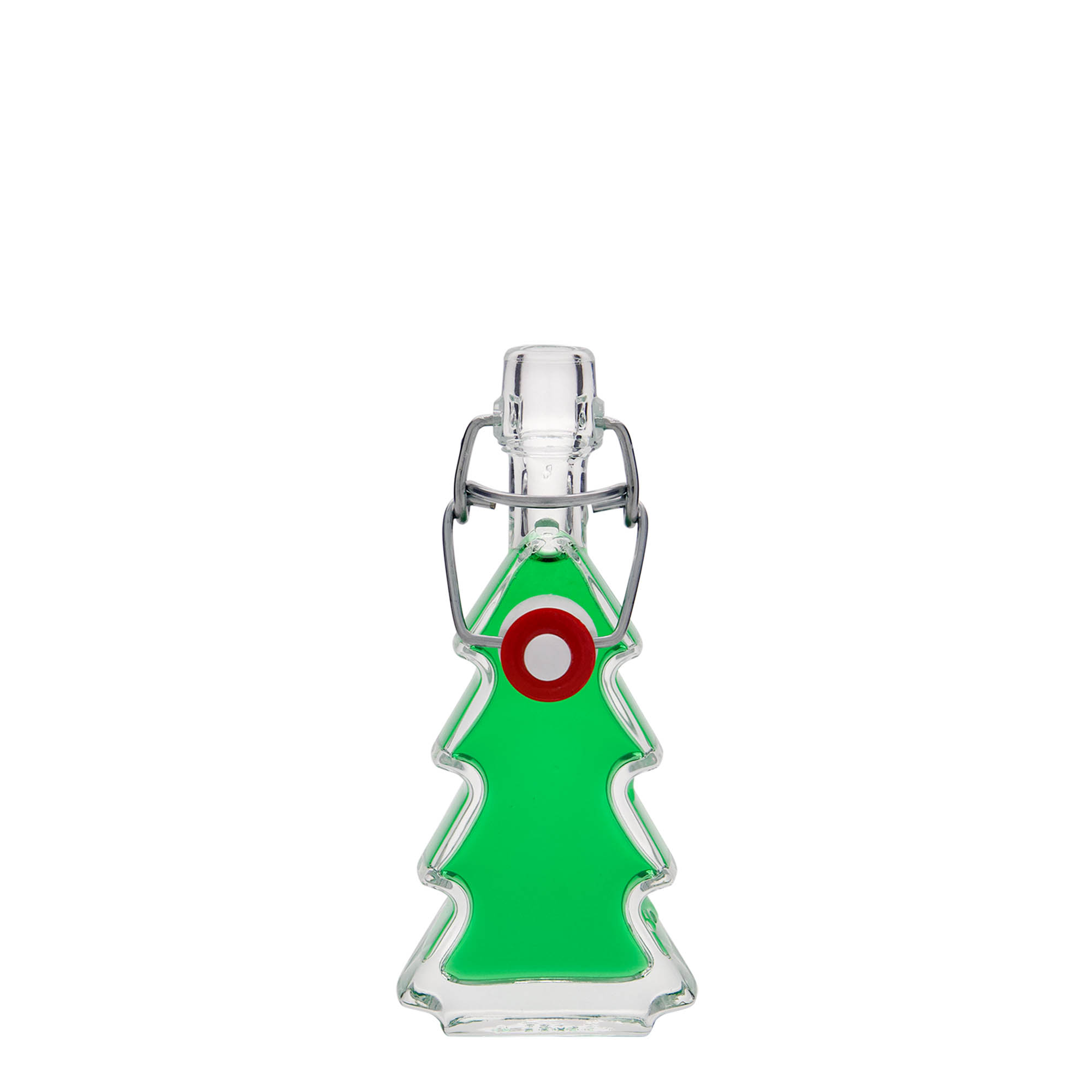 40 ml cam şişe 'Çam Ağacı', ağız kısmı: mandallı kapak