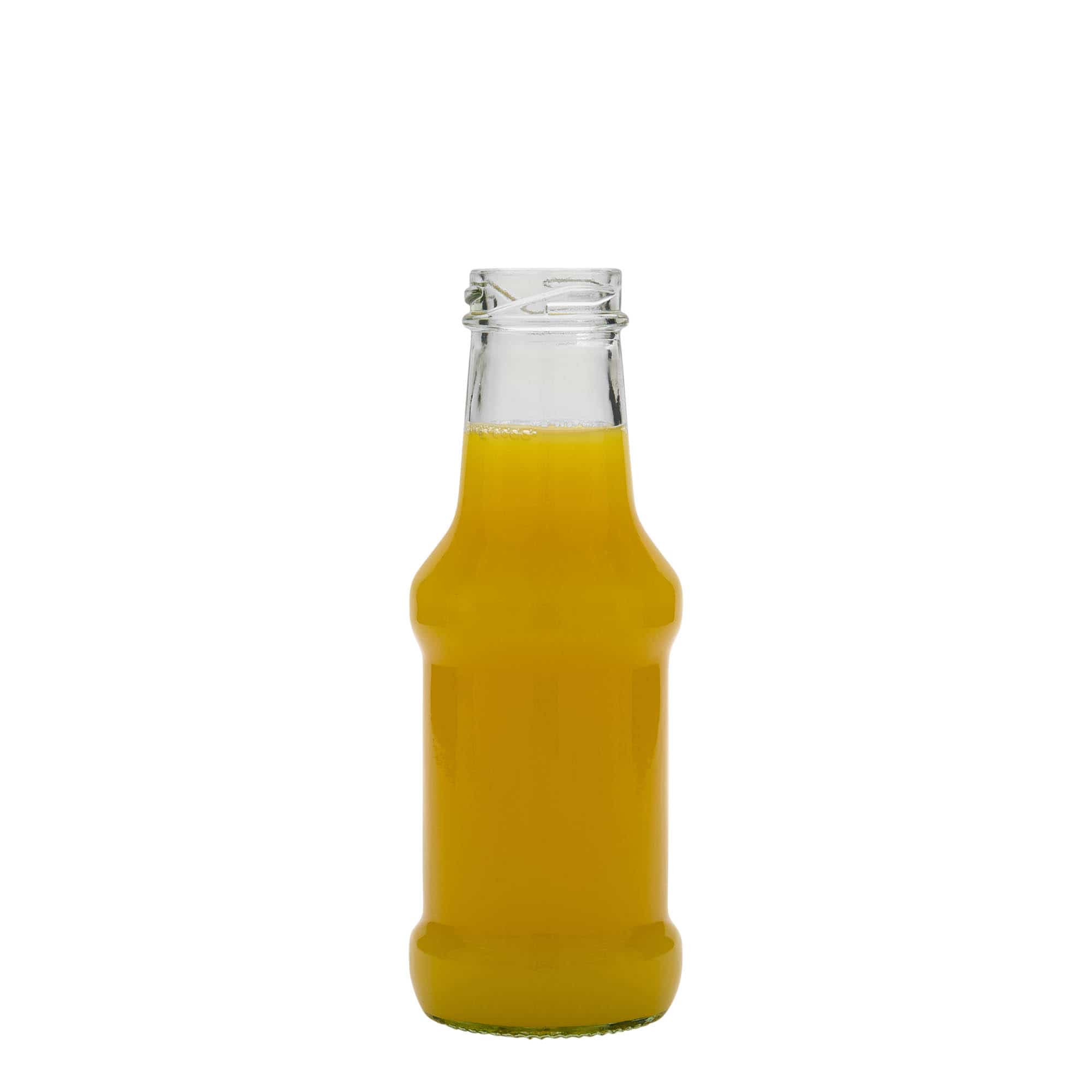 250 ml Sos Şişesi, Cam, Ağız: Vidalı Kapak (TO 38) 250 ml Sos Şişesi, Cam, Ağız: Vidalı Kapak (TO 38)