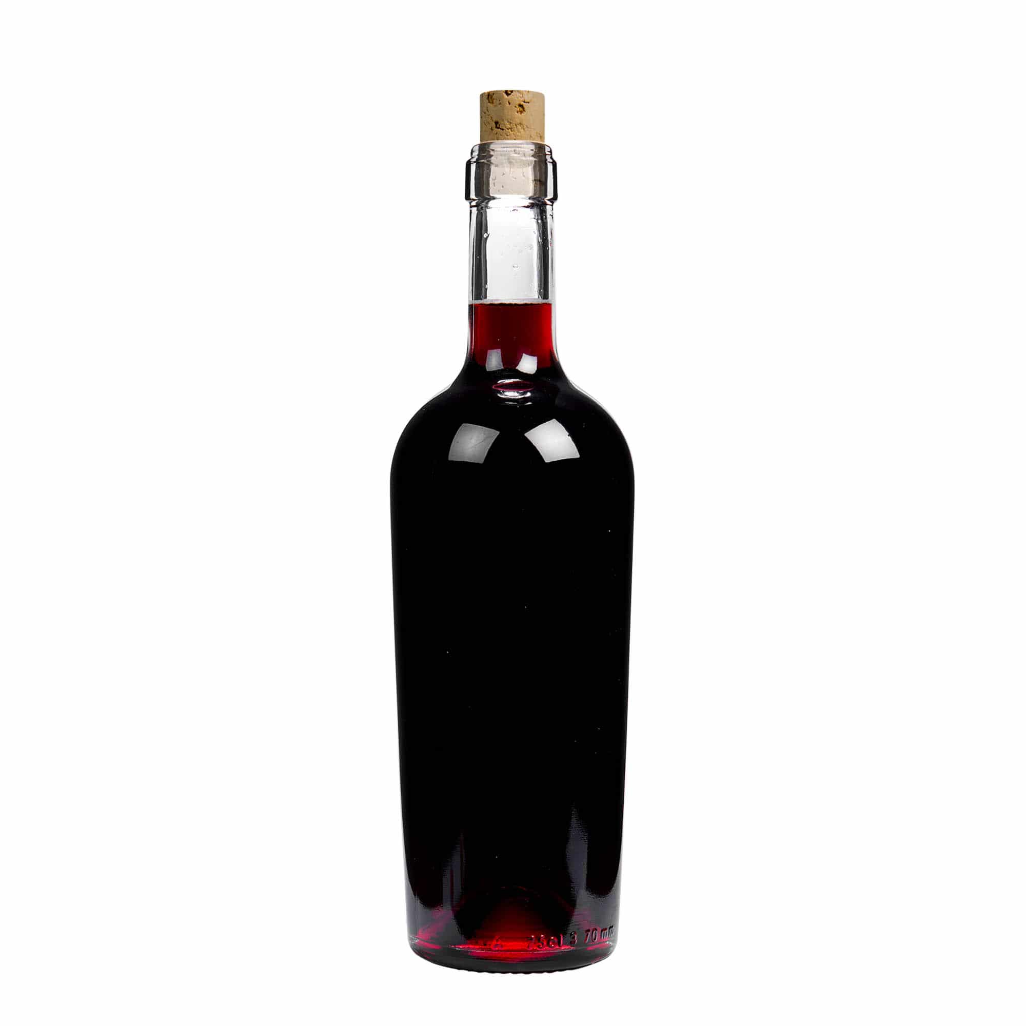 750 ml Şarap Şişesi 'Imperiale', Ağız: Mantar