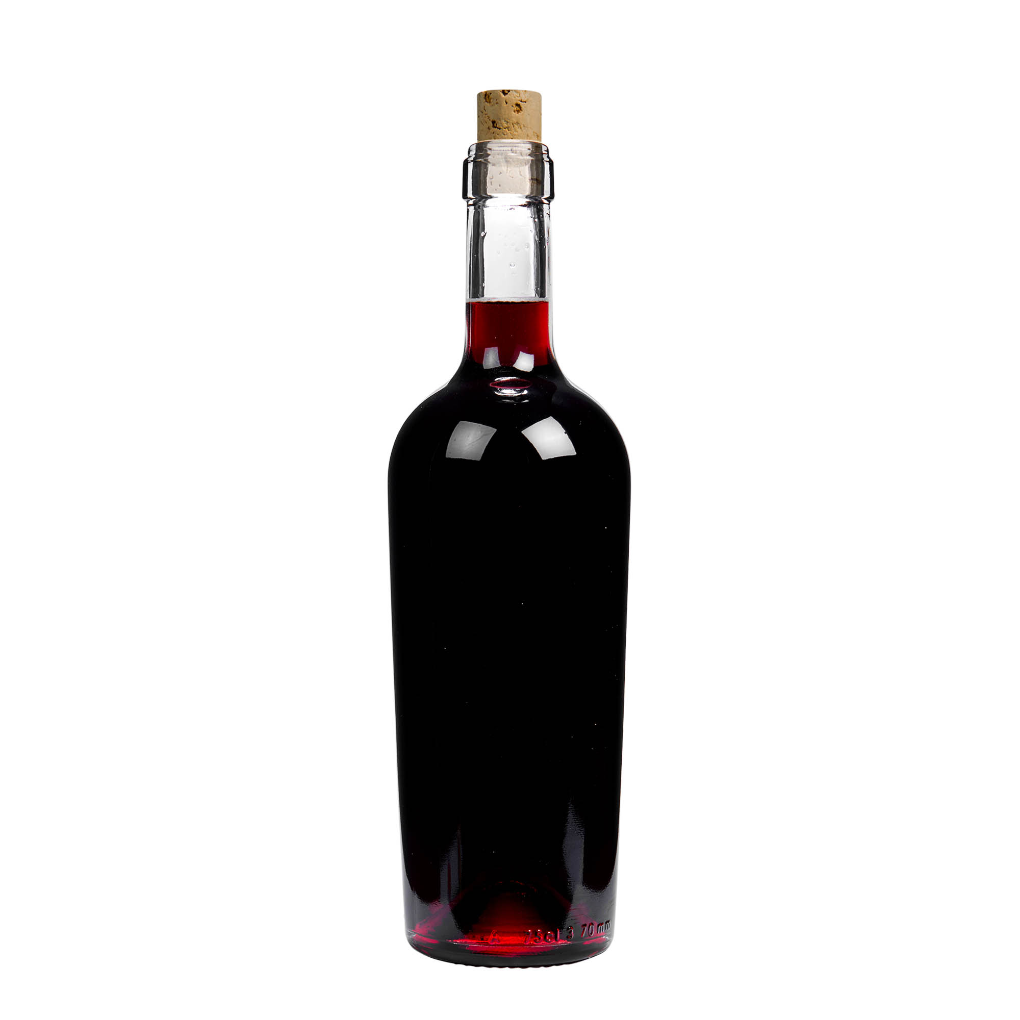 750 ml Şarap Şişesi 'Imperiale', Ağız: Mantar 750 ml Şarap Şişesi 'Imperiale', Ağız: Mantar