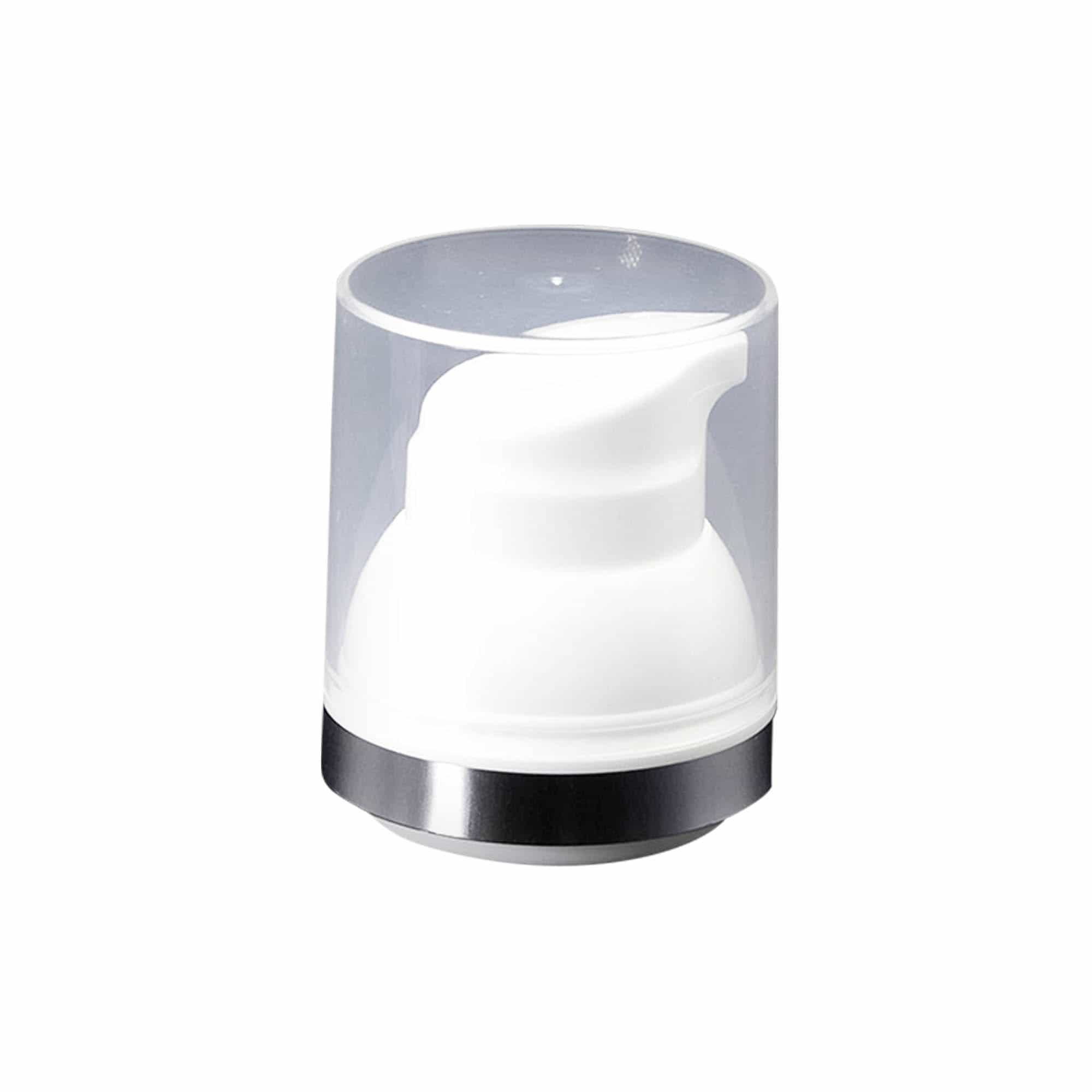 Airless Dispenser Pompa Kafası 'Mezzo', PP-Plastik, beyaz Airless Dispenser Pompa Kafası 'Mezzo', PP-Plastik, beyaz