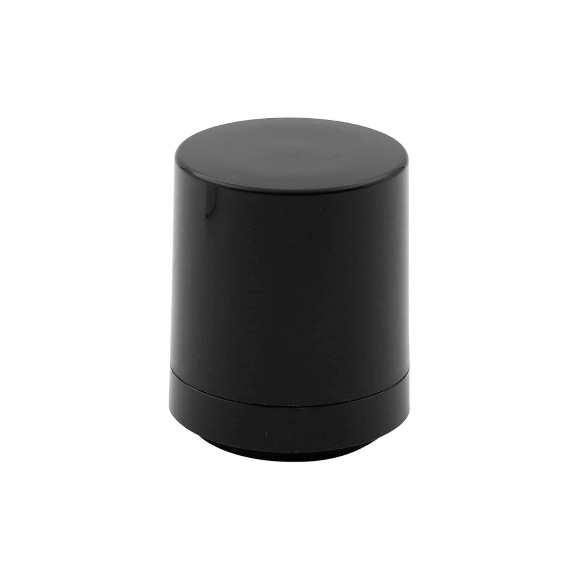 Airless Dispenser Pompa Kafası 'Mezzo', PP-Plastik, siyah