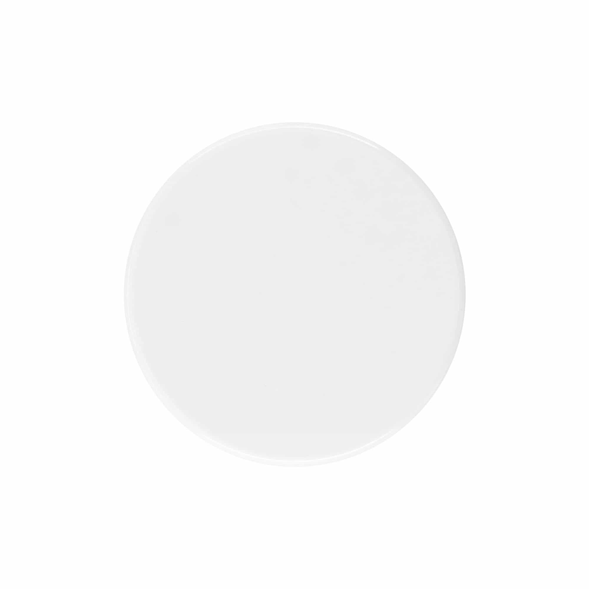 Vida kapak 50 ml 'Beauty' için, HPM plastik, beyaz