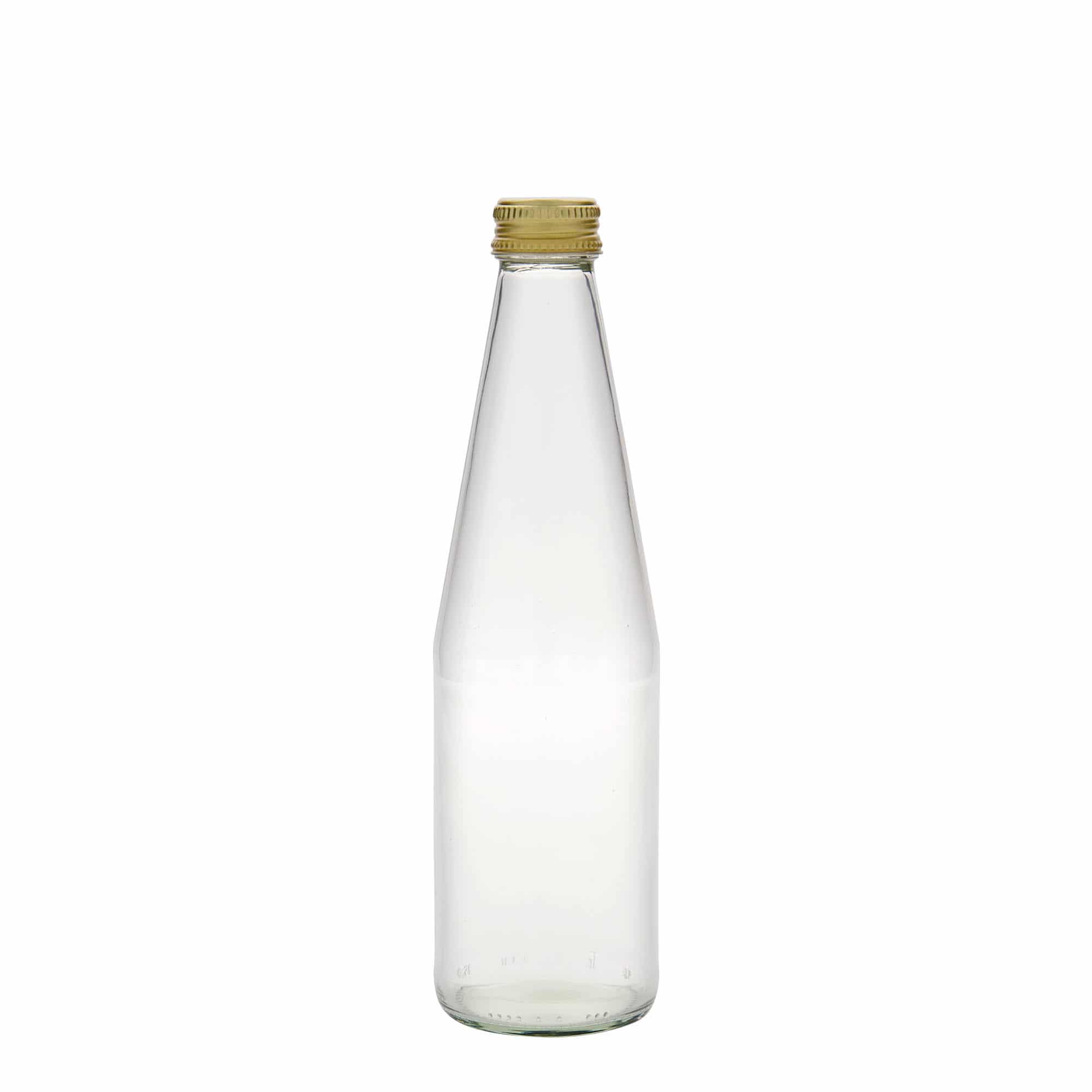 330 ml Evrensel Şişe Havuç Şekli, Cam, Ağız: PP 28