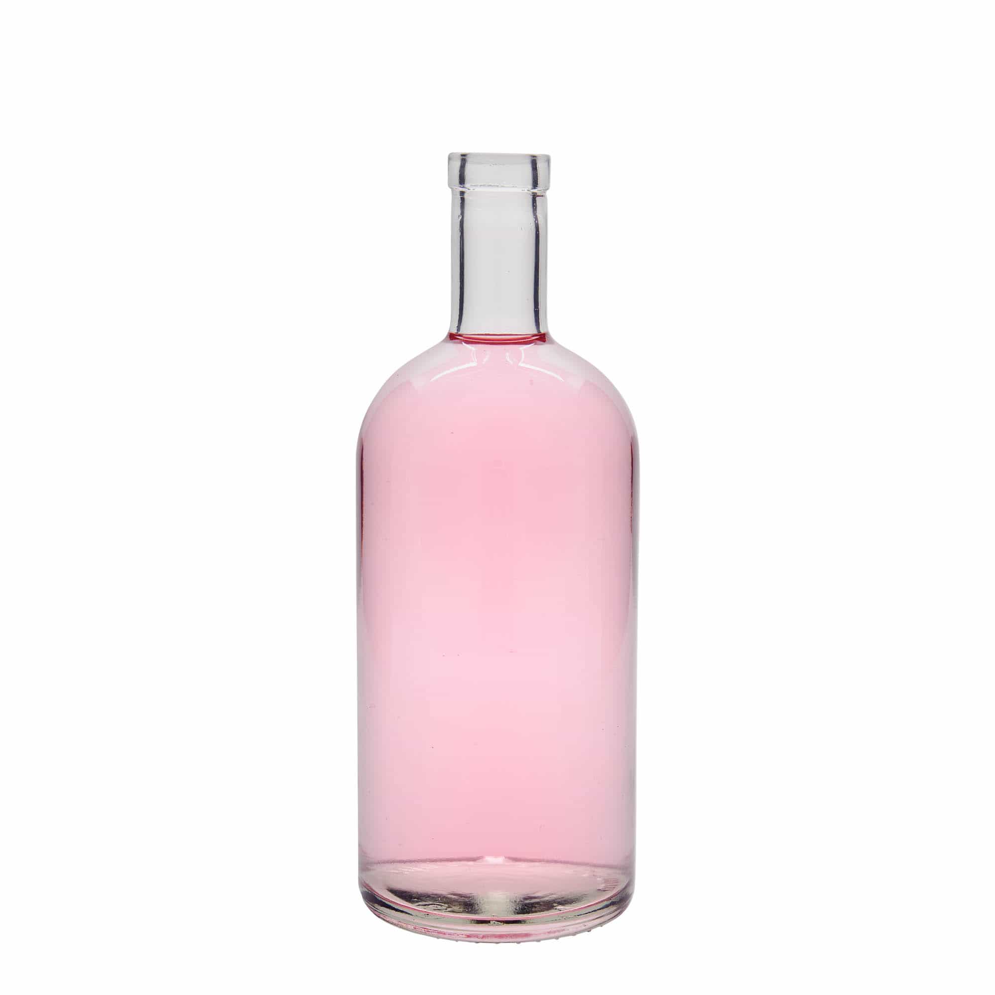 1000 ml cam şişe 'Gerardino', ağız: mantar