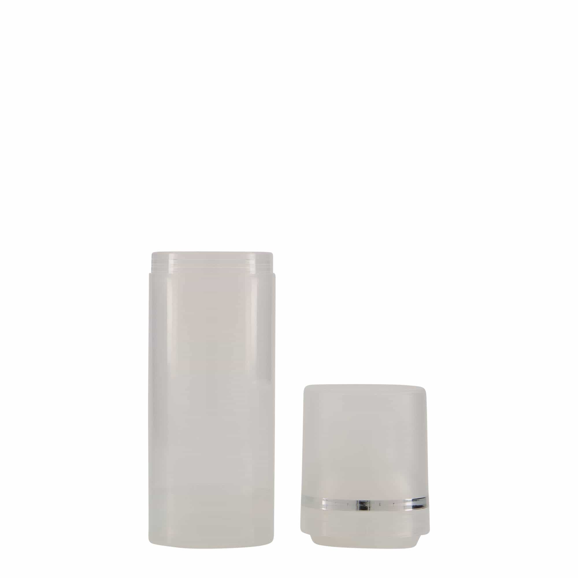 50 ml Airless Dispenser 'Mezzo', PP plastik, doğal