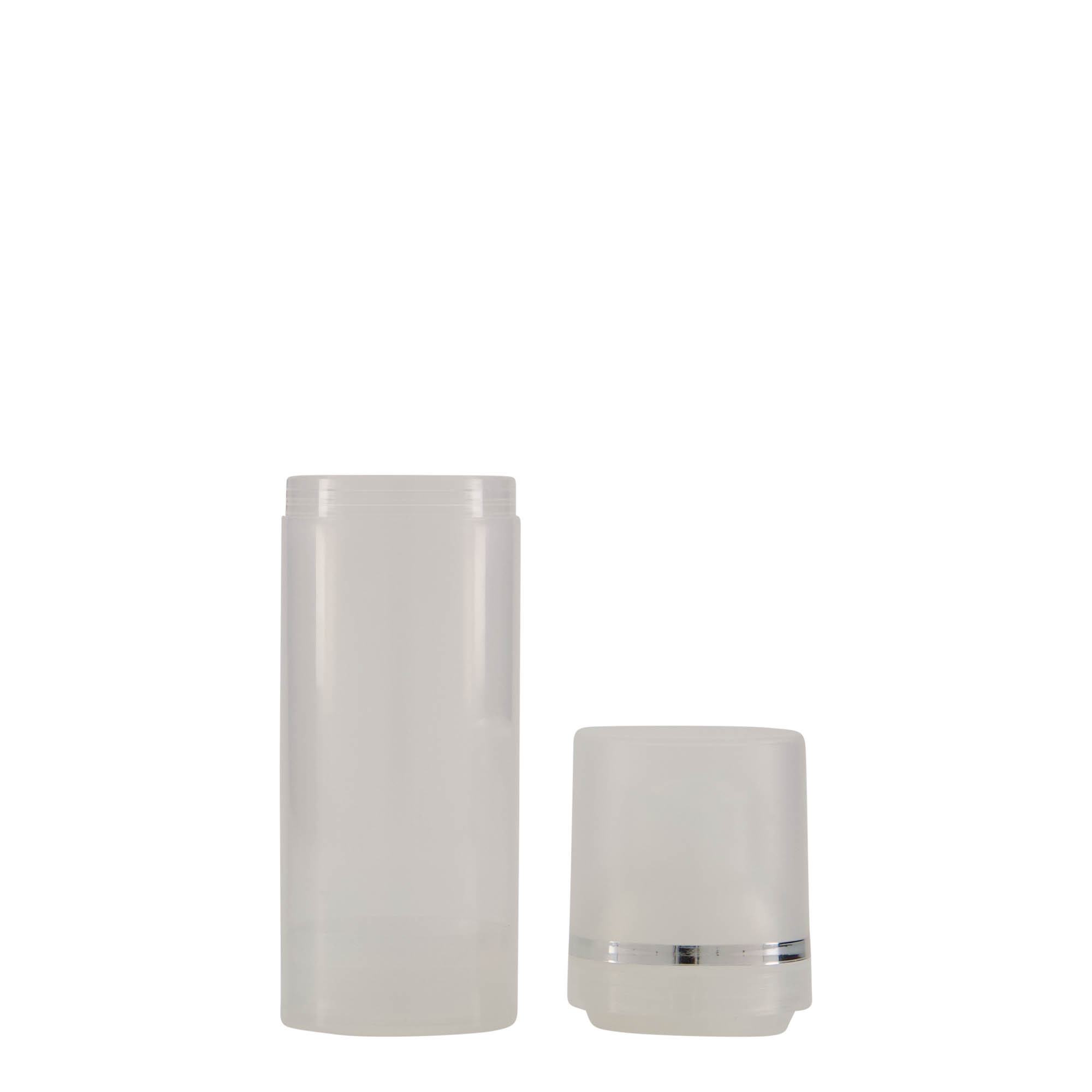 50 ml Airless Dispenser 'Mezzo', PP plastik, doğal
