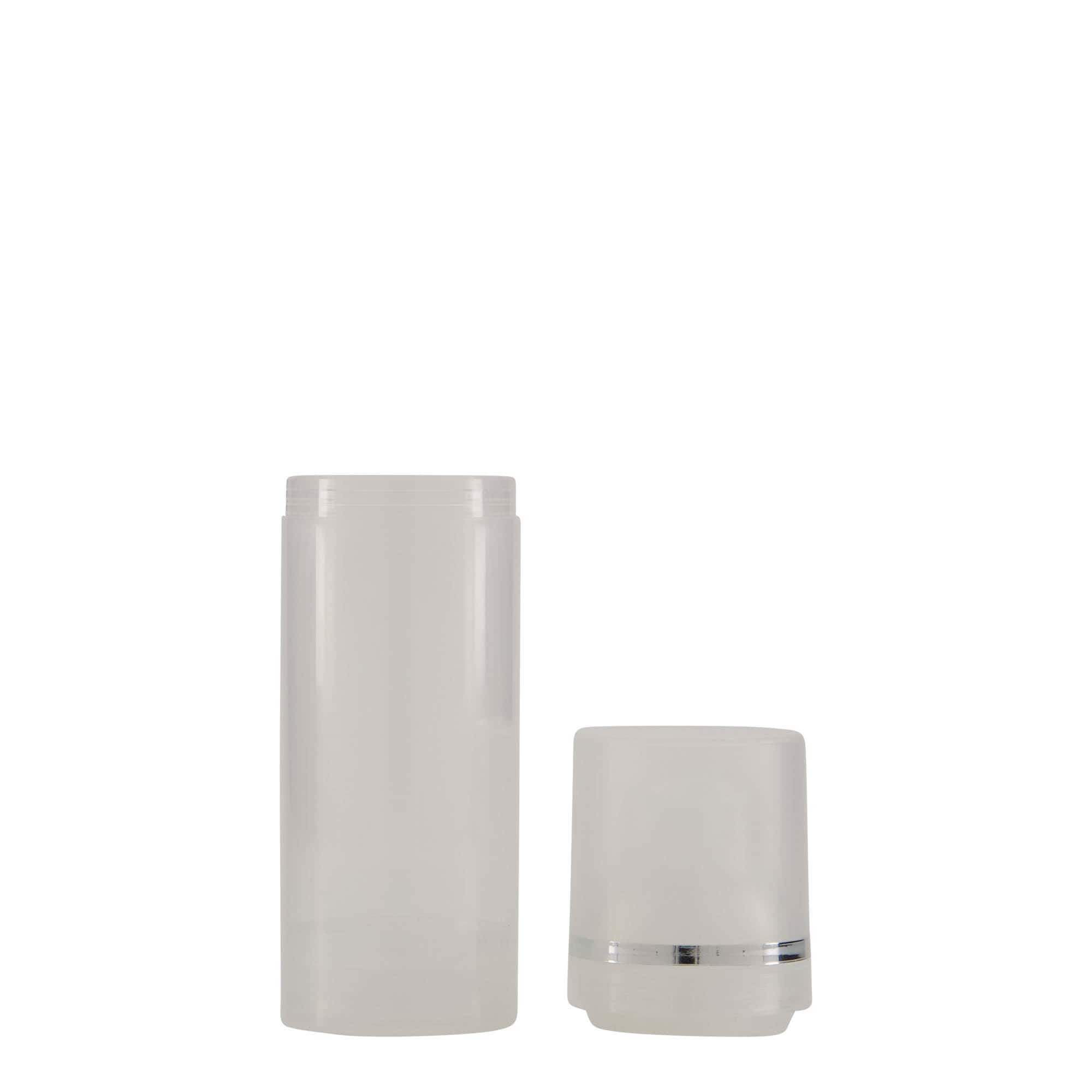 50 ml Airless Dispenser 'Mezzo', PP plastik, doğal 50 ml Airless Dispenser 'Mezzo', PP plastik, doğal