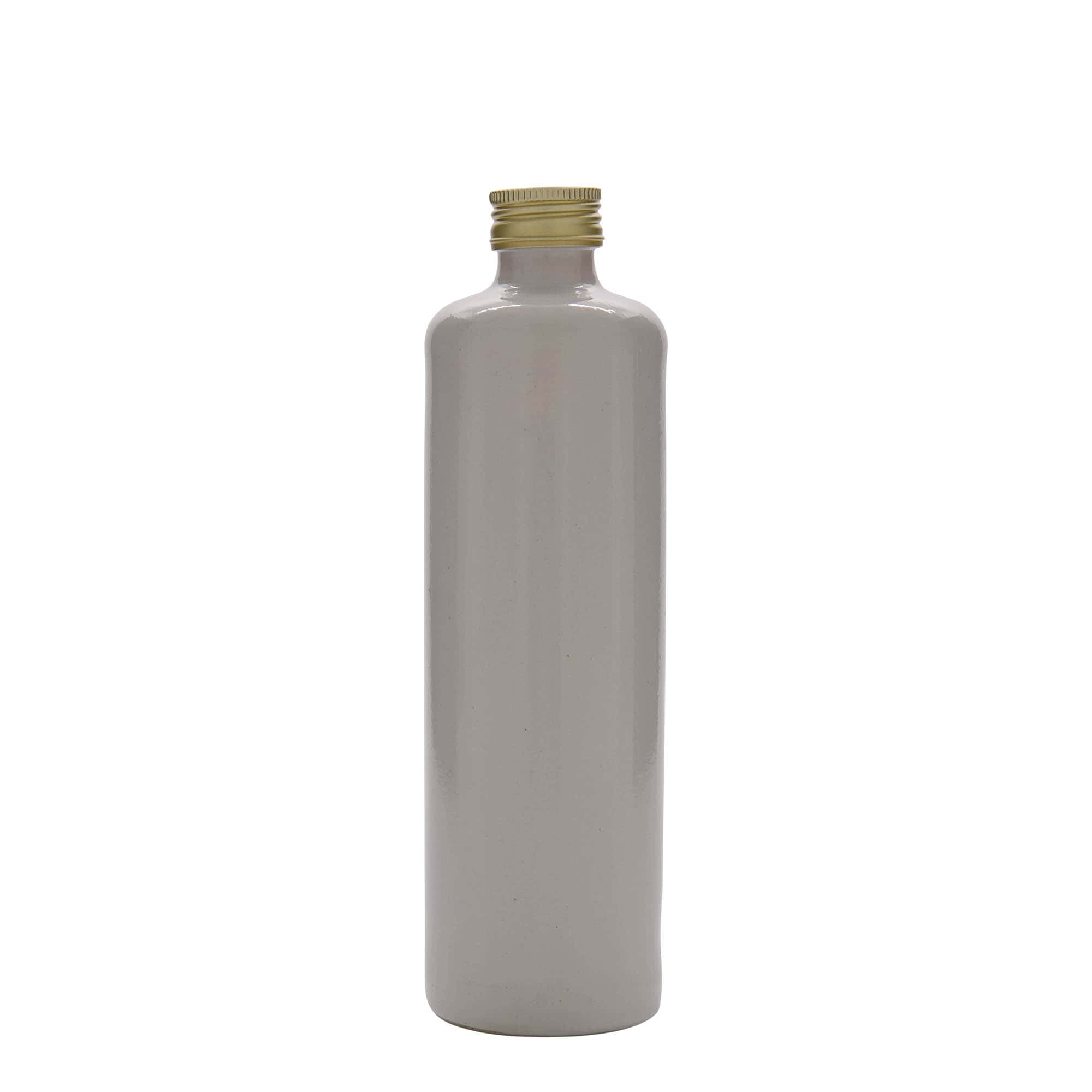500 ml Testi, Taş Toprak, beyaz, Ağız: PP 31,5