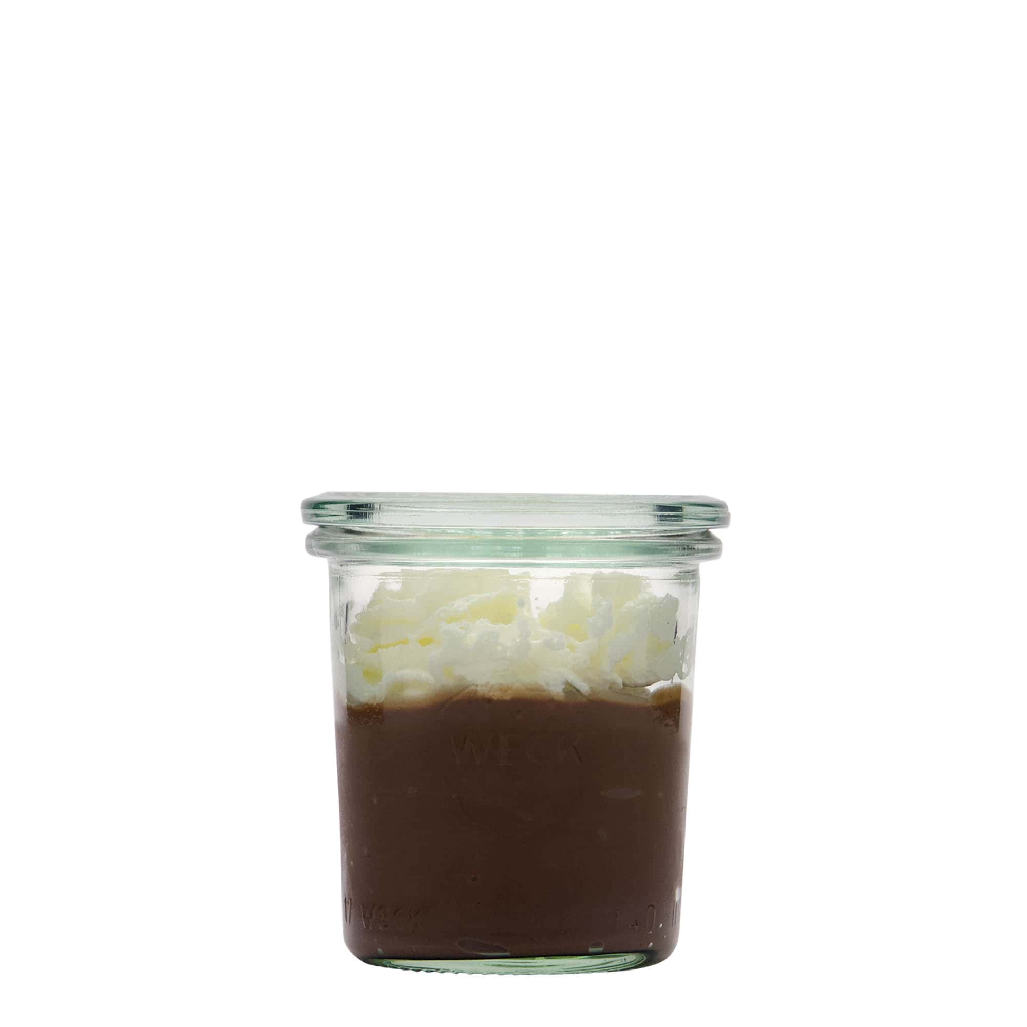 140 ml WECK kavanoz, ağız: yuvarlak kenar