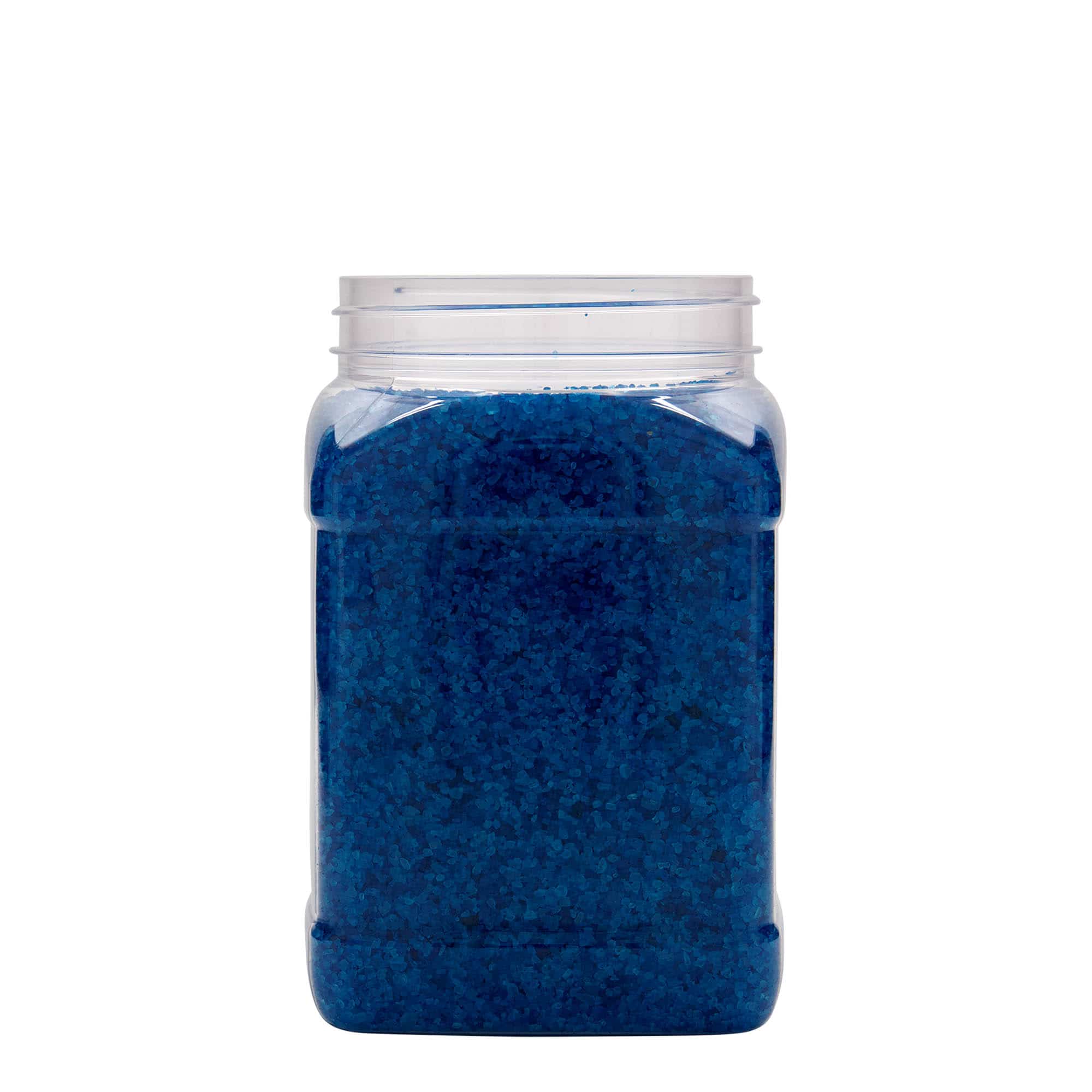 1.500 ml PET kutu 'Dana', kare, plastik, ağız: 100/400