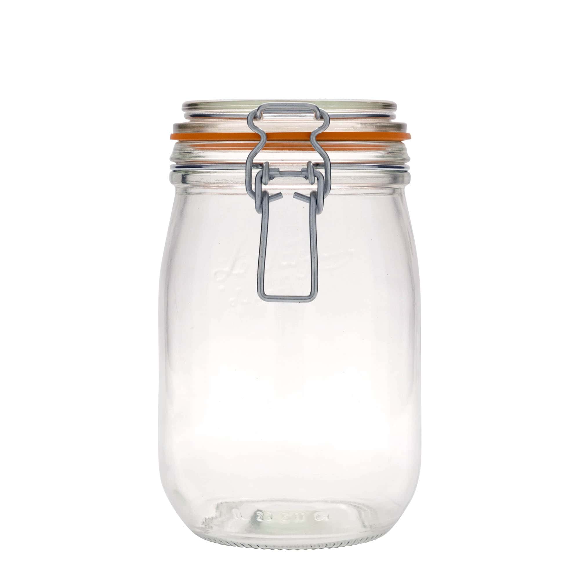 1.000 ml Tel Mandallı Kavanoz 'Le Parfait Super Bocal', Ağız: Tel Mandallı Kapatma 1.000 ml Tel Mandallı Kavanoz 'Le Parfait Super Bocal', Ağız: Tel Mandallı Kapatma