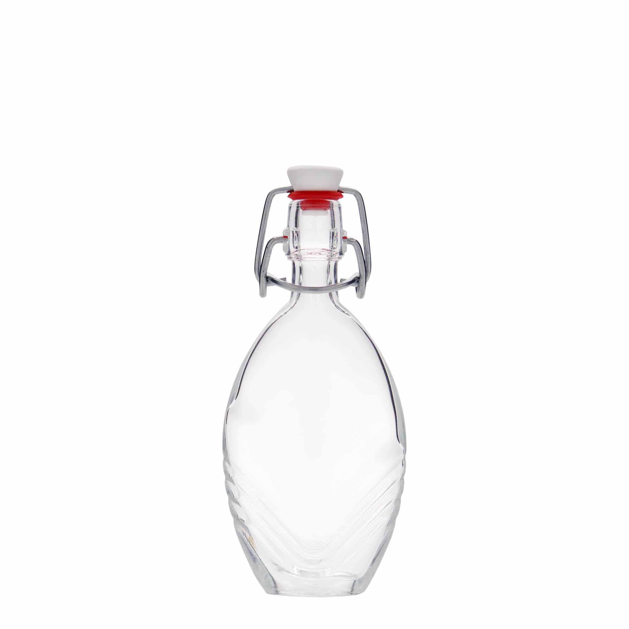 40 ml cam şişe 'Florence', oval, ağız: mandallı kapak
