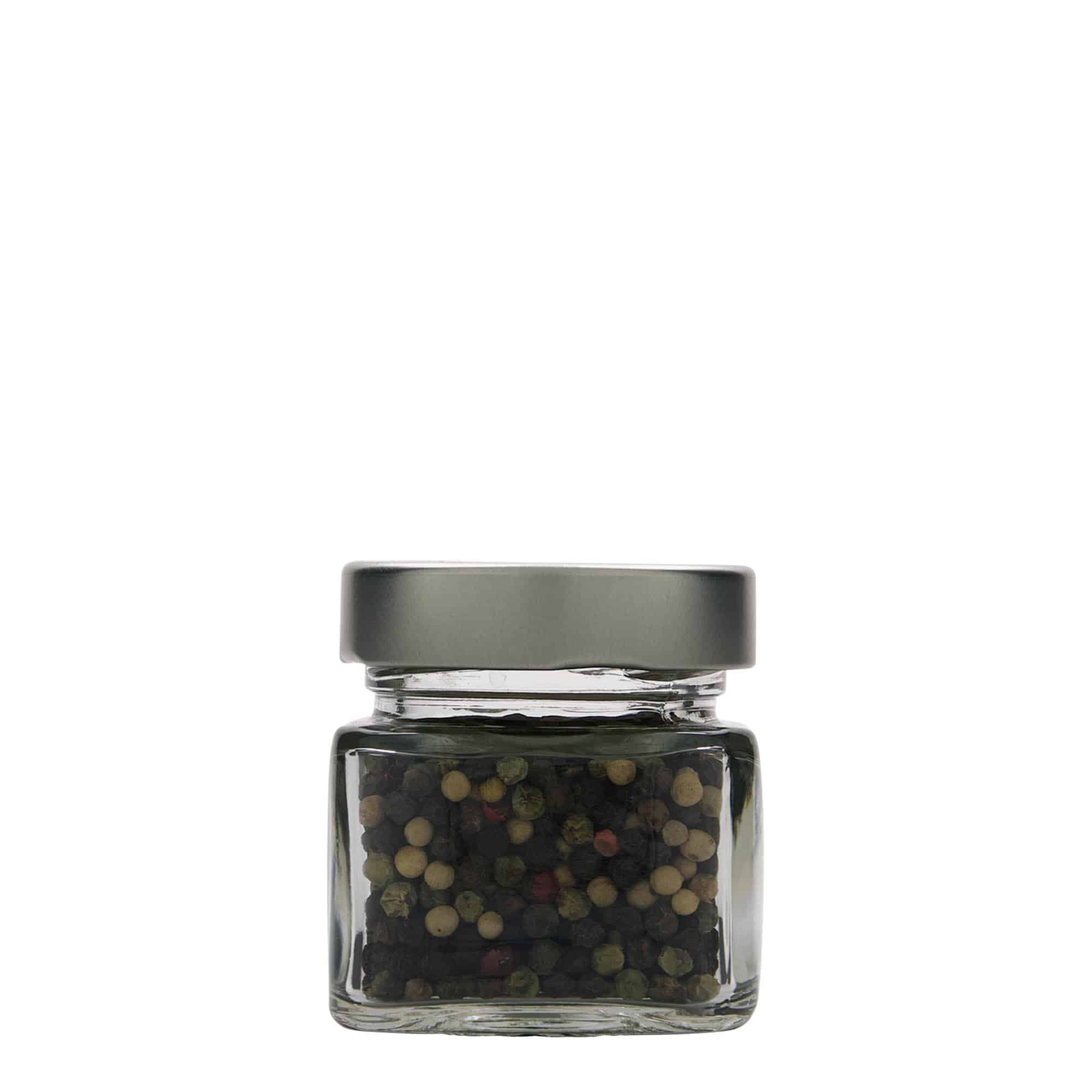 106 ml Dörtgen Cam 'Ikarus', Ağız: Deep-Twist-Off (DTO 58)