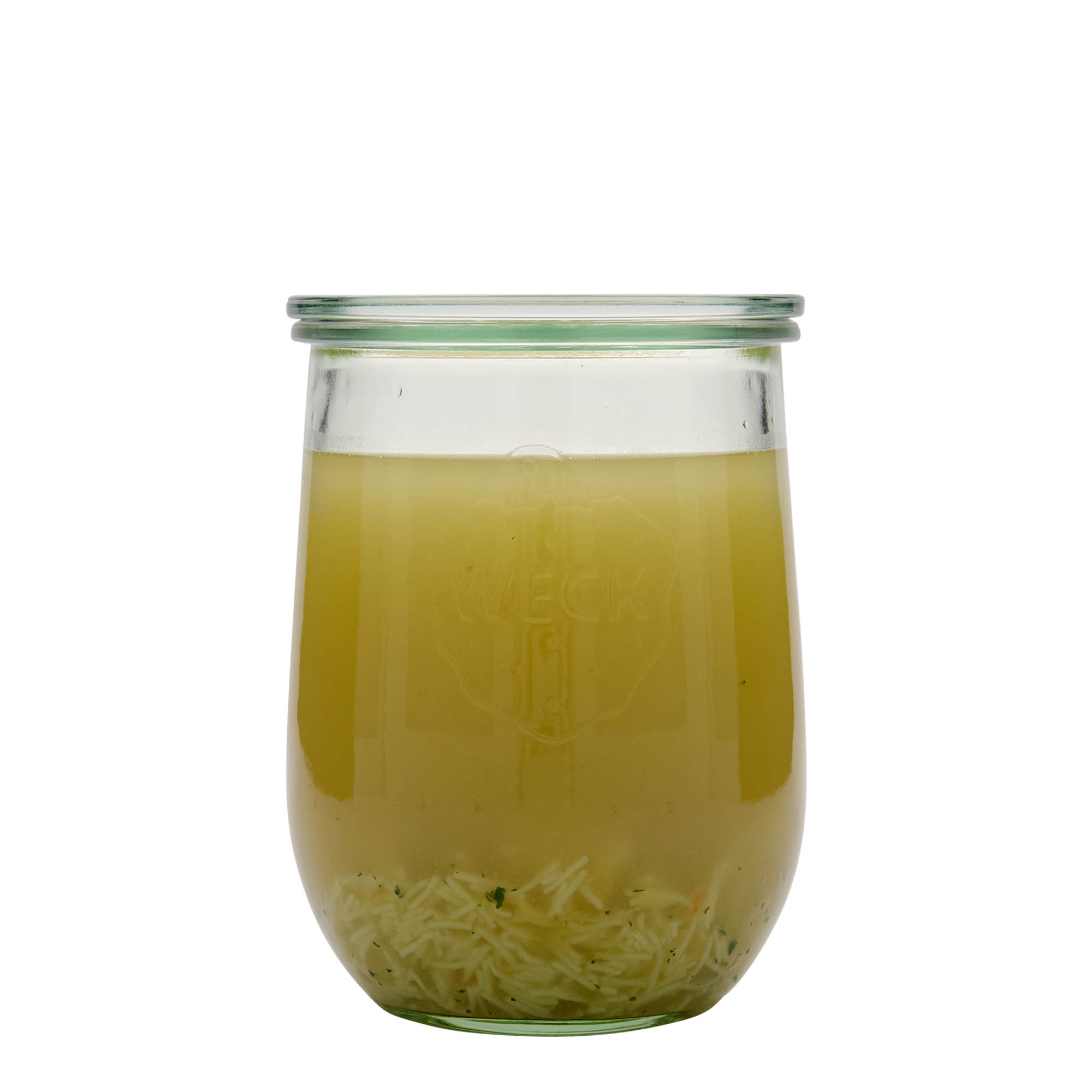 1.050 ml WECK-Tulpenglas #, Ağız: Yuvarlak Kenar