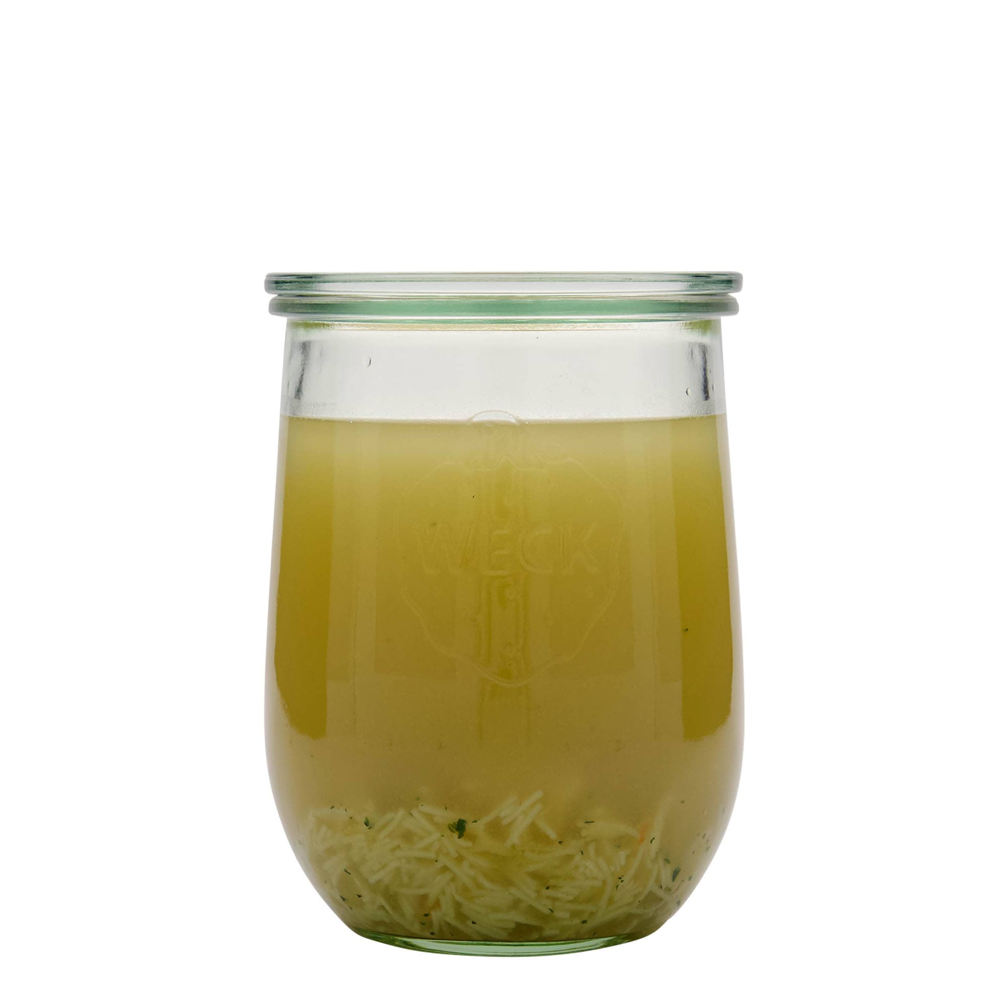 1.050 ml WECK-Tulpenglas #, Ağız: Yuvarlak Kenar