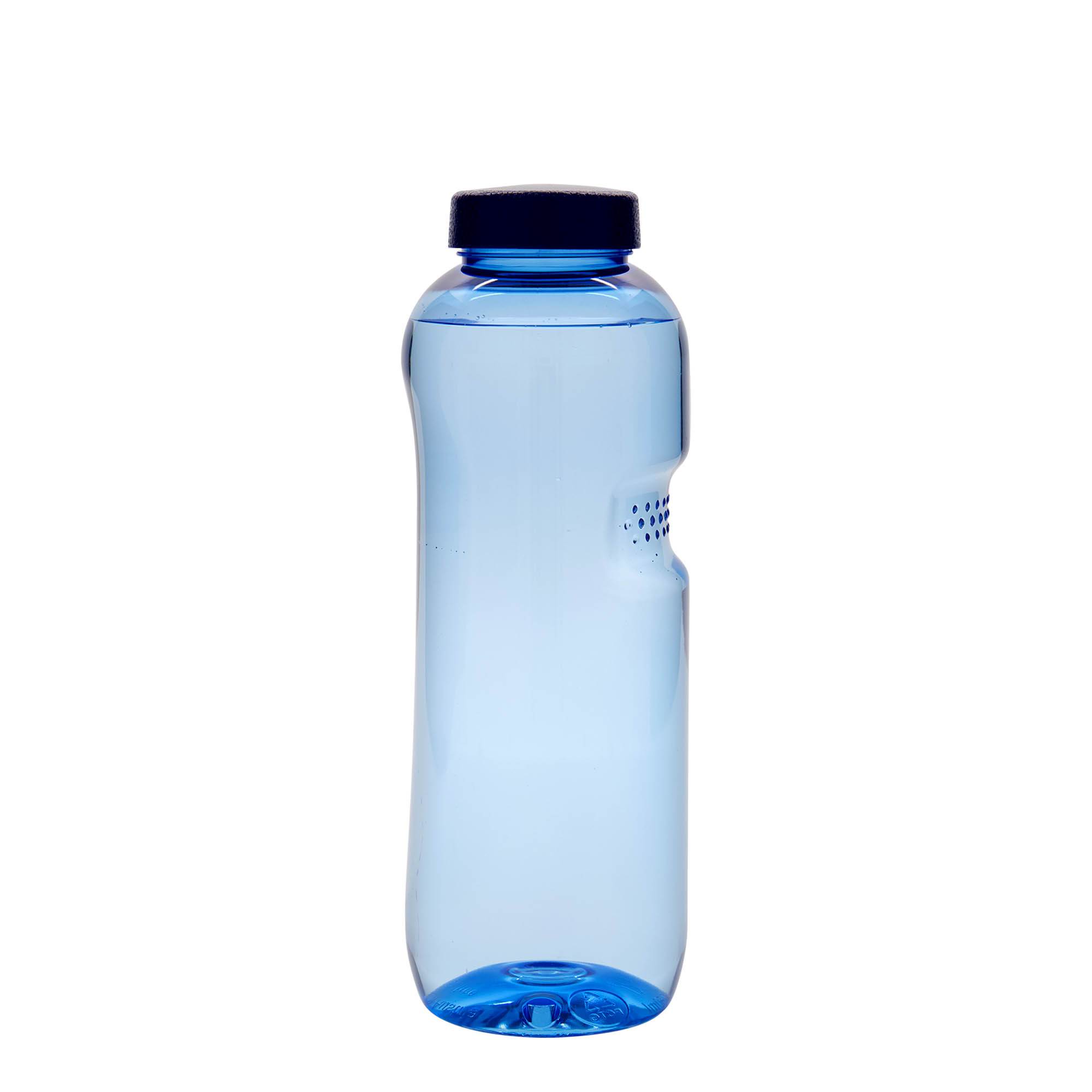 750 ml PET içme şişesi 'Kavodrink', plastik, mavi
