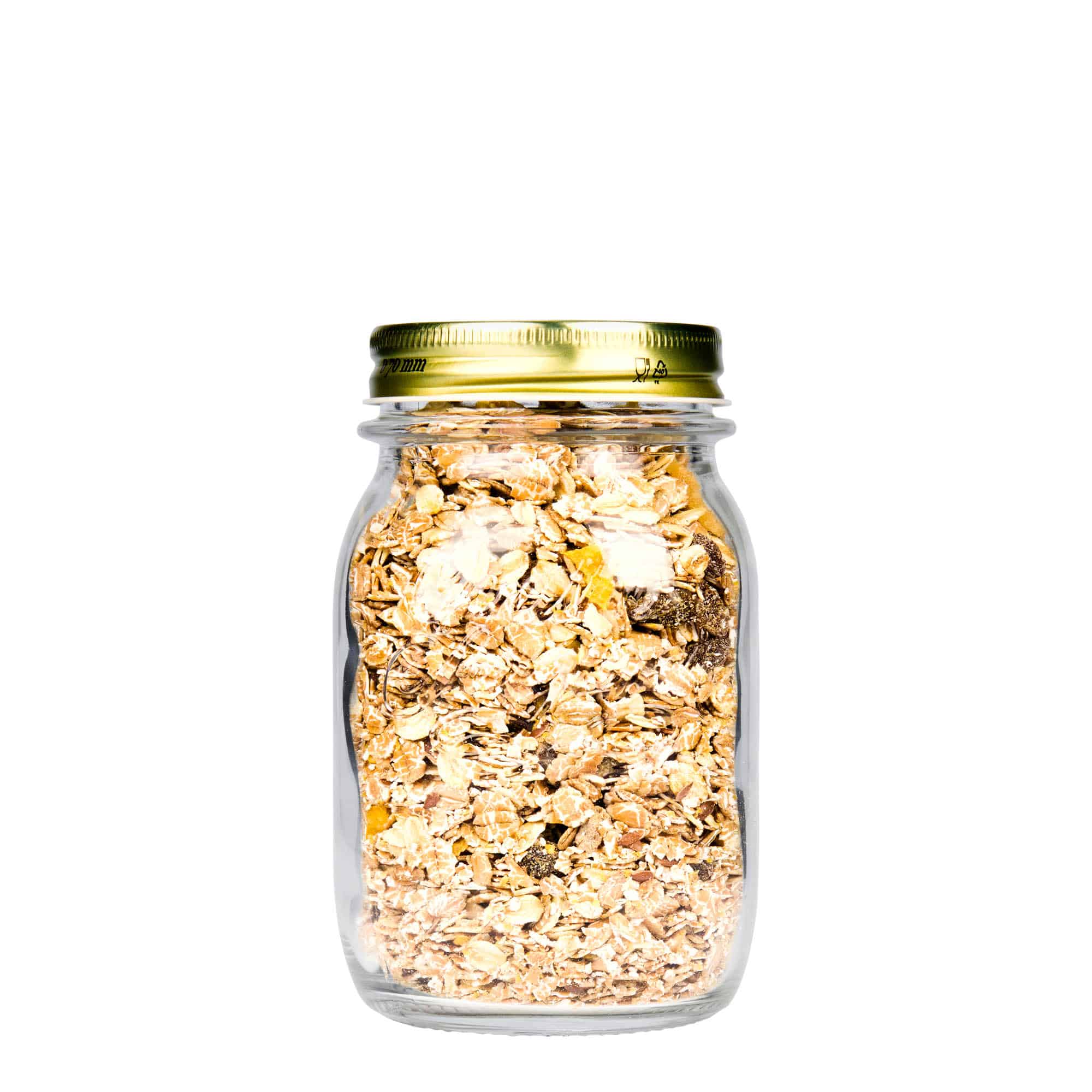 500 ml Cam 'Quattro Stagioni', Ağız: Vidalı kapak