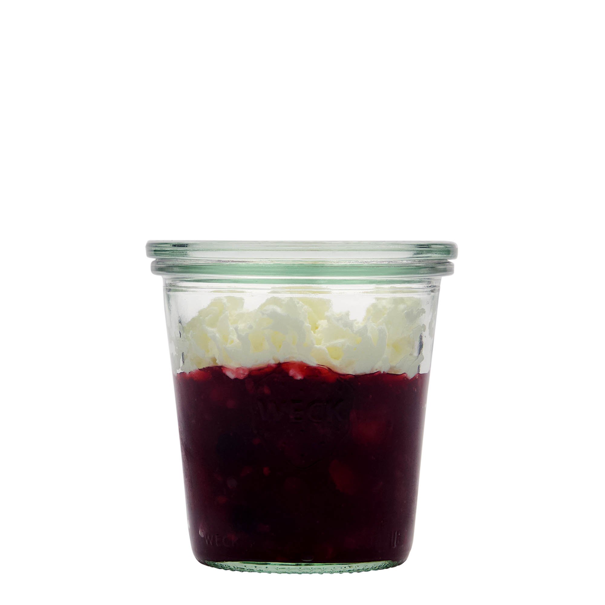 290 ml WECK kavanoz, Ağız: Yuvarlak kenar 290 ml WECK kavanoz, Ağız: Yuvarlak kenar