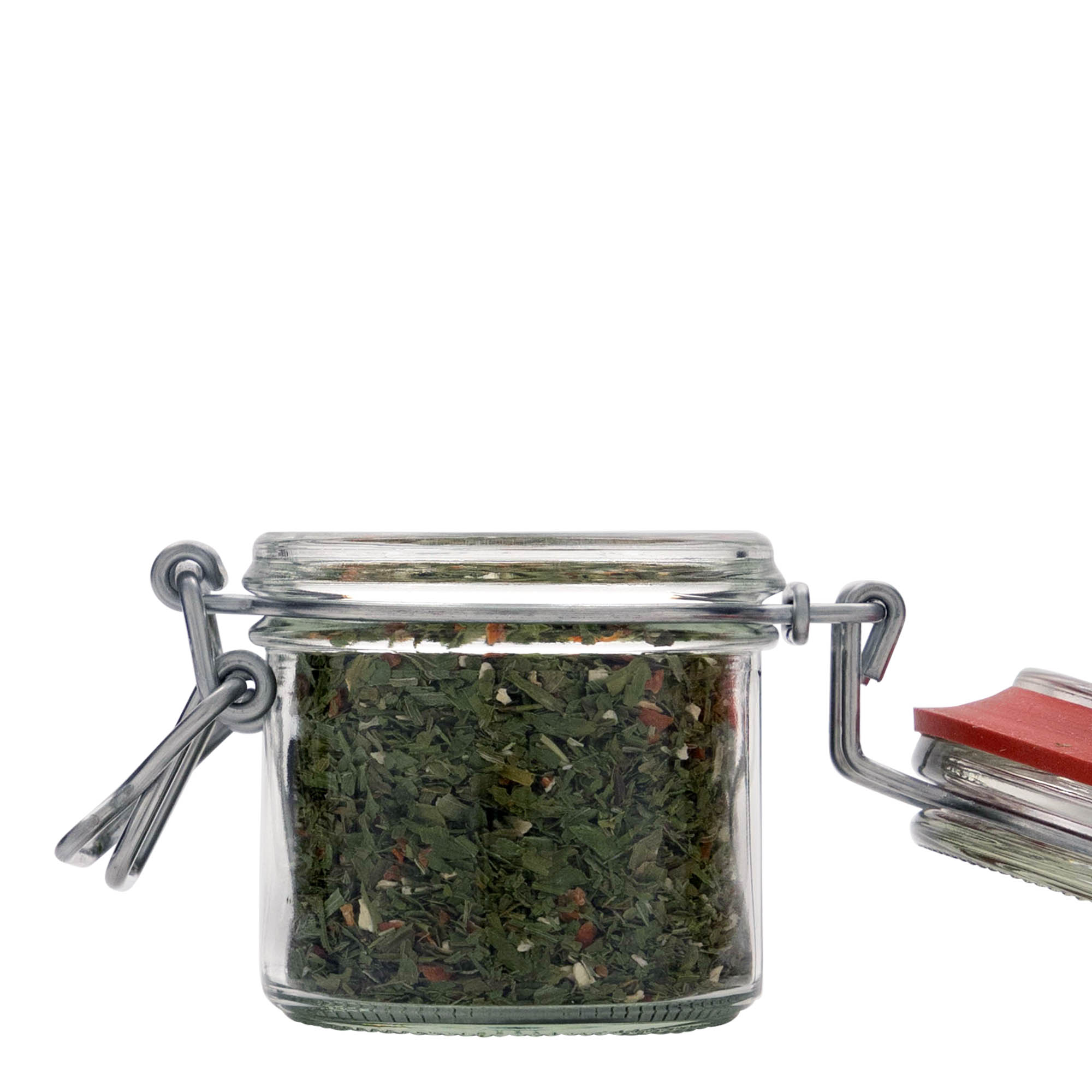 125 ml Tel mandallı cam, ağız: tel mandallı kapak