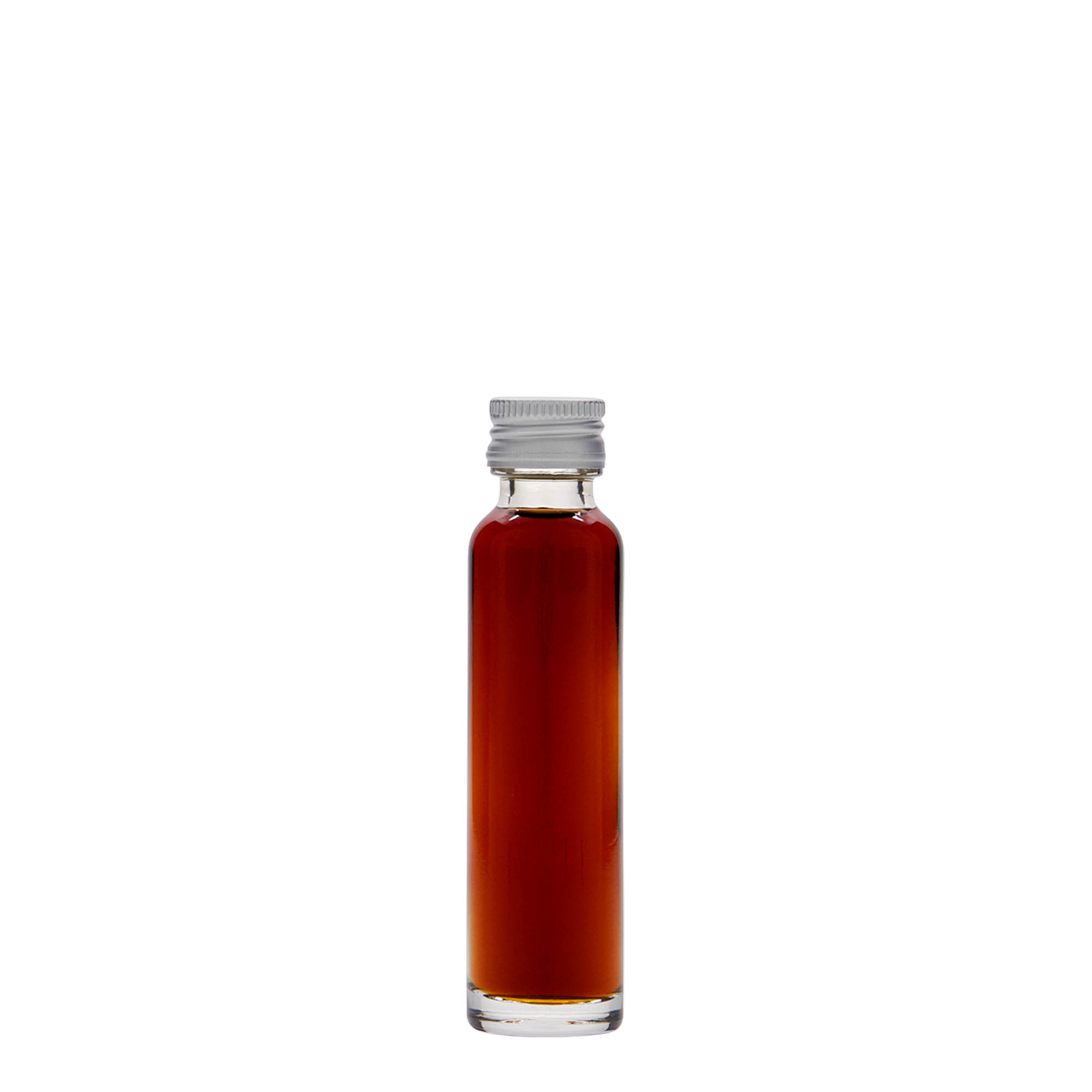 20 ml Krug şişesi, cam, ağız: PP 18 20 ml Krug şişesi, cam, ağız: PP 18