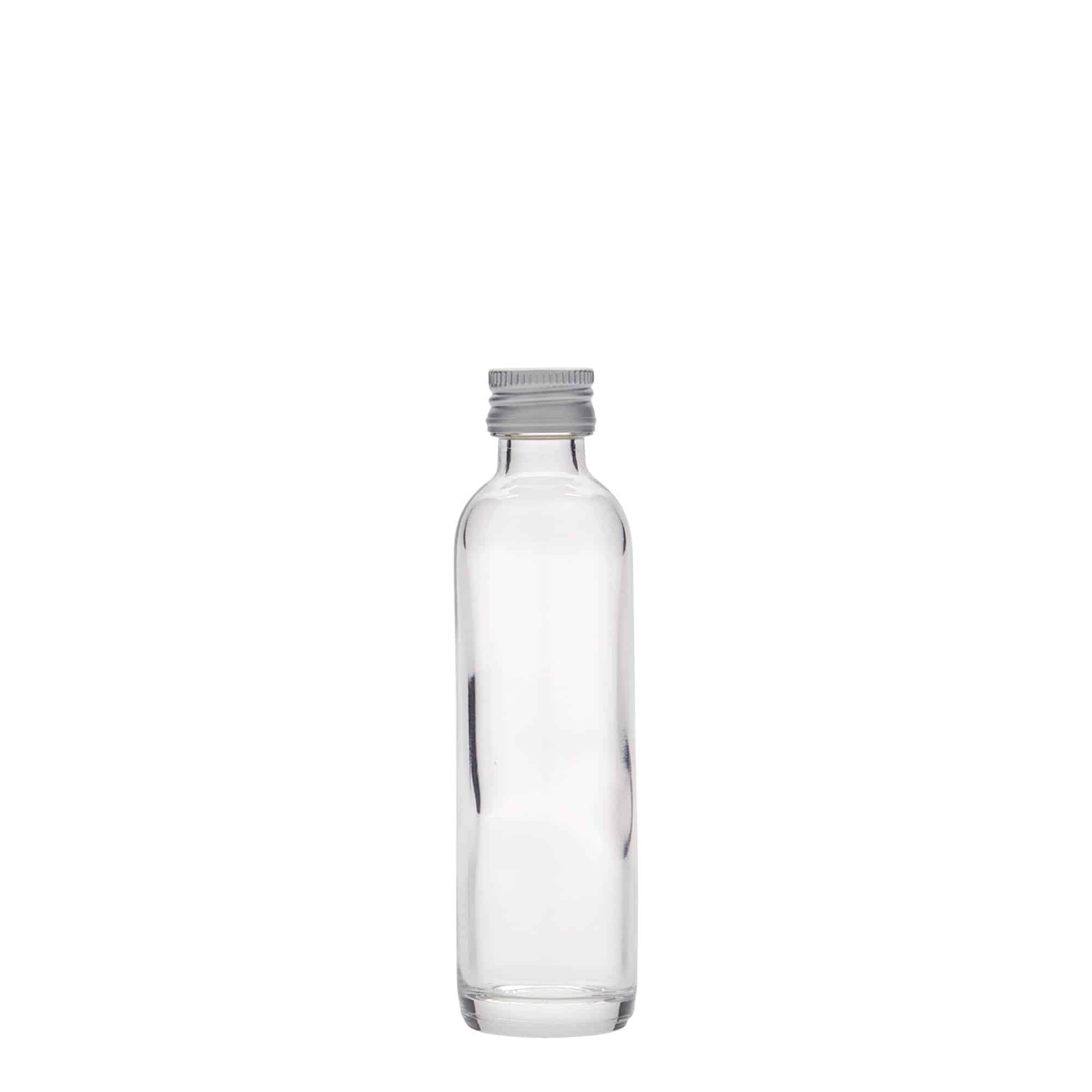 40 ml şişe, cam, ağız: PP 18