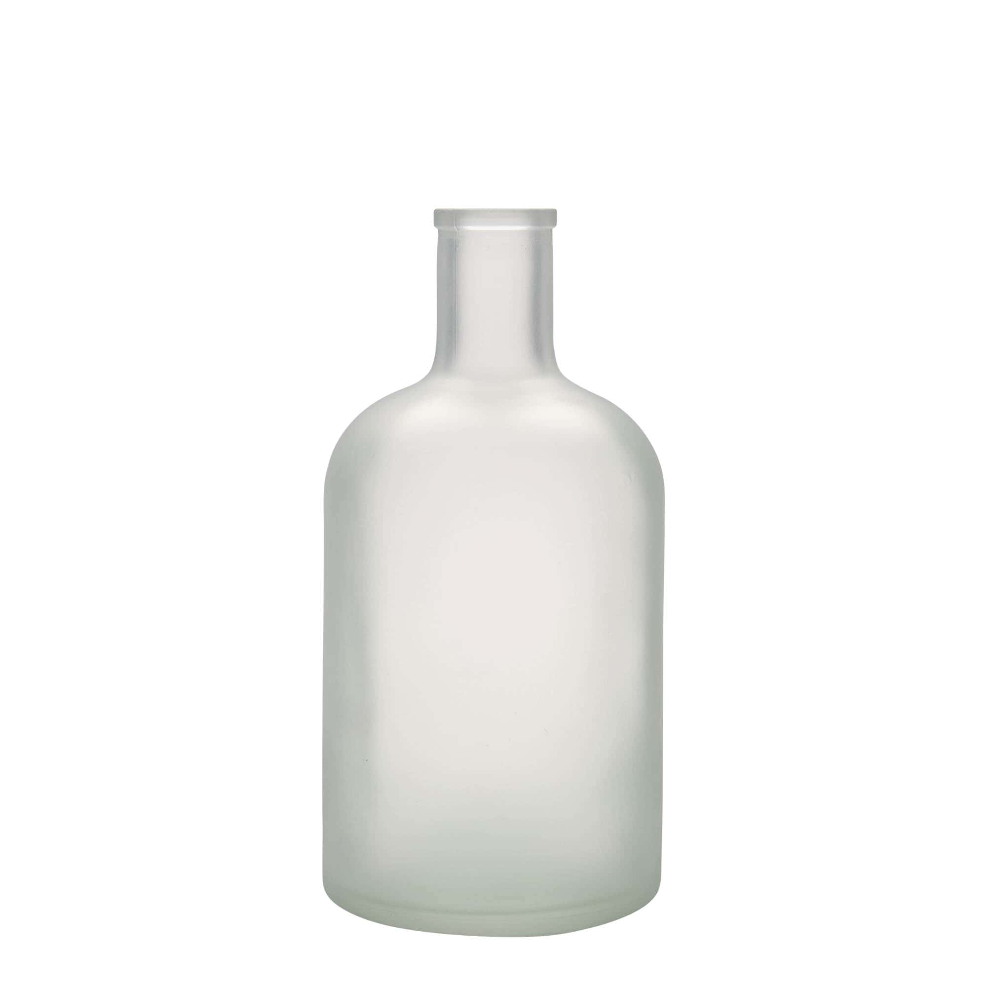 700 ml cam şişe 'Gerardino', buzlu, ağız: mantar 700 ml cam şişe 'Gerardino', buzlu, ağız: mantar