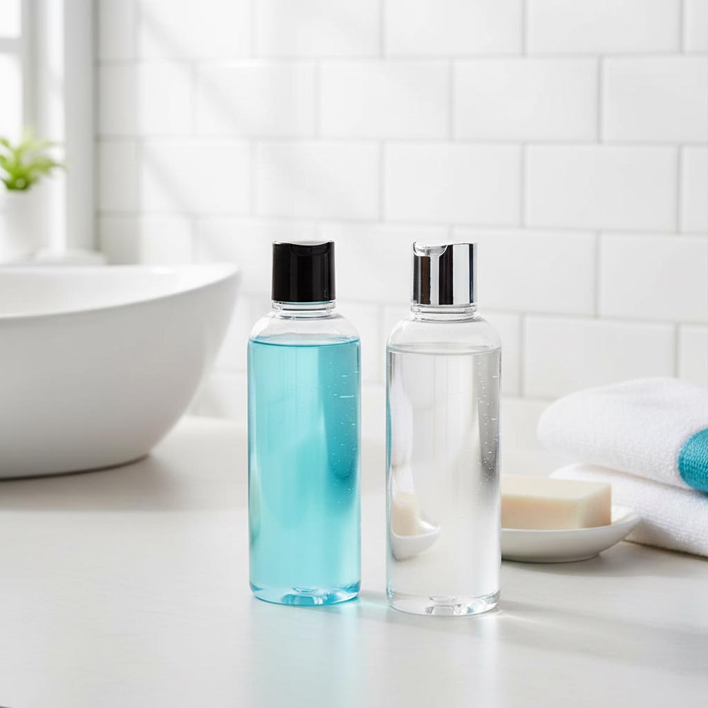 Vidalanabilir kapak Disc Top, PP plastik, siyah, ağız çapı: 24/410