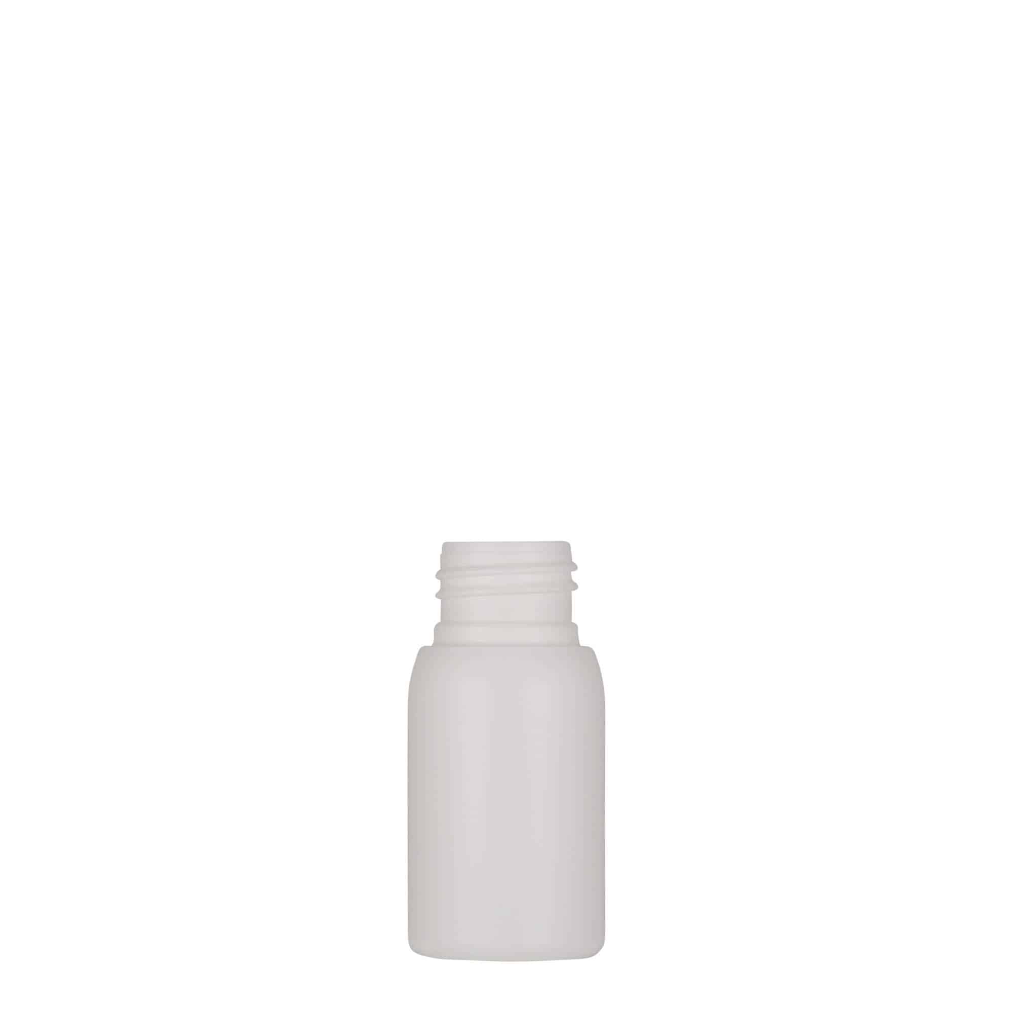 30 ml plastik şişe 'Tuffy', HDPE, beyaz, ağız: 24/410 30 ml plastik şişe 'Tuffy', HDPE, beyaz, ağız: 24/410